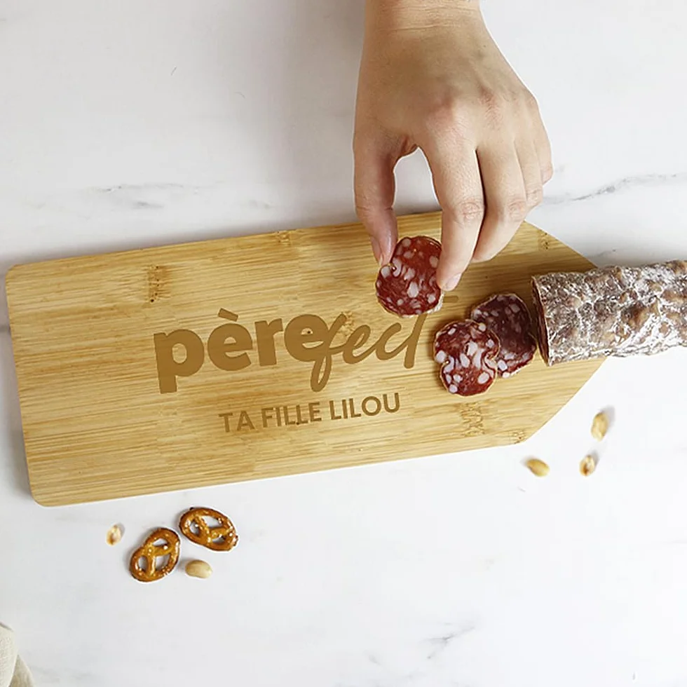 Planche apéritif personnalisable Père-fect