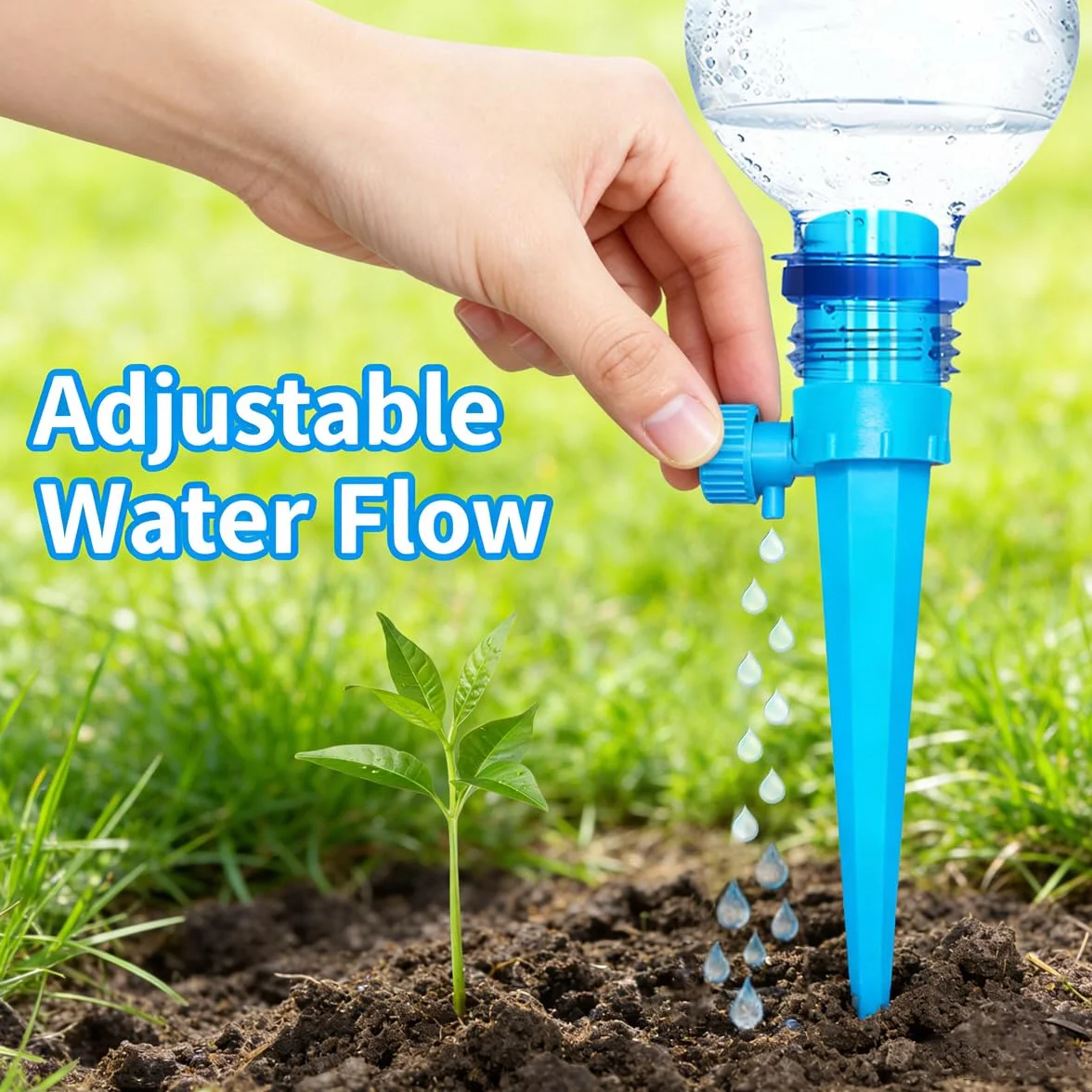 Kit Irrigation Goutte à Goutte 32 Pièces, Arrosage Automatique Réglable pour Plante Intérieur