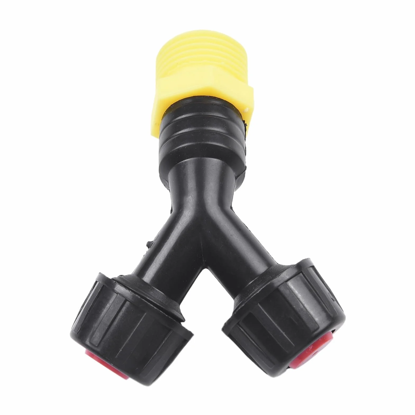 Cyclone Buse de pulvérisation réglable 4 points plastique pour arroseur agricole atomiseur double tête noyau cuivre aluminium noir jaune