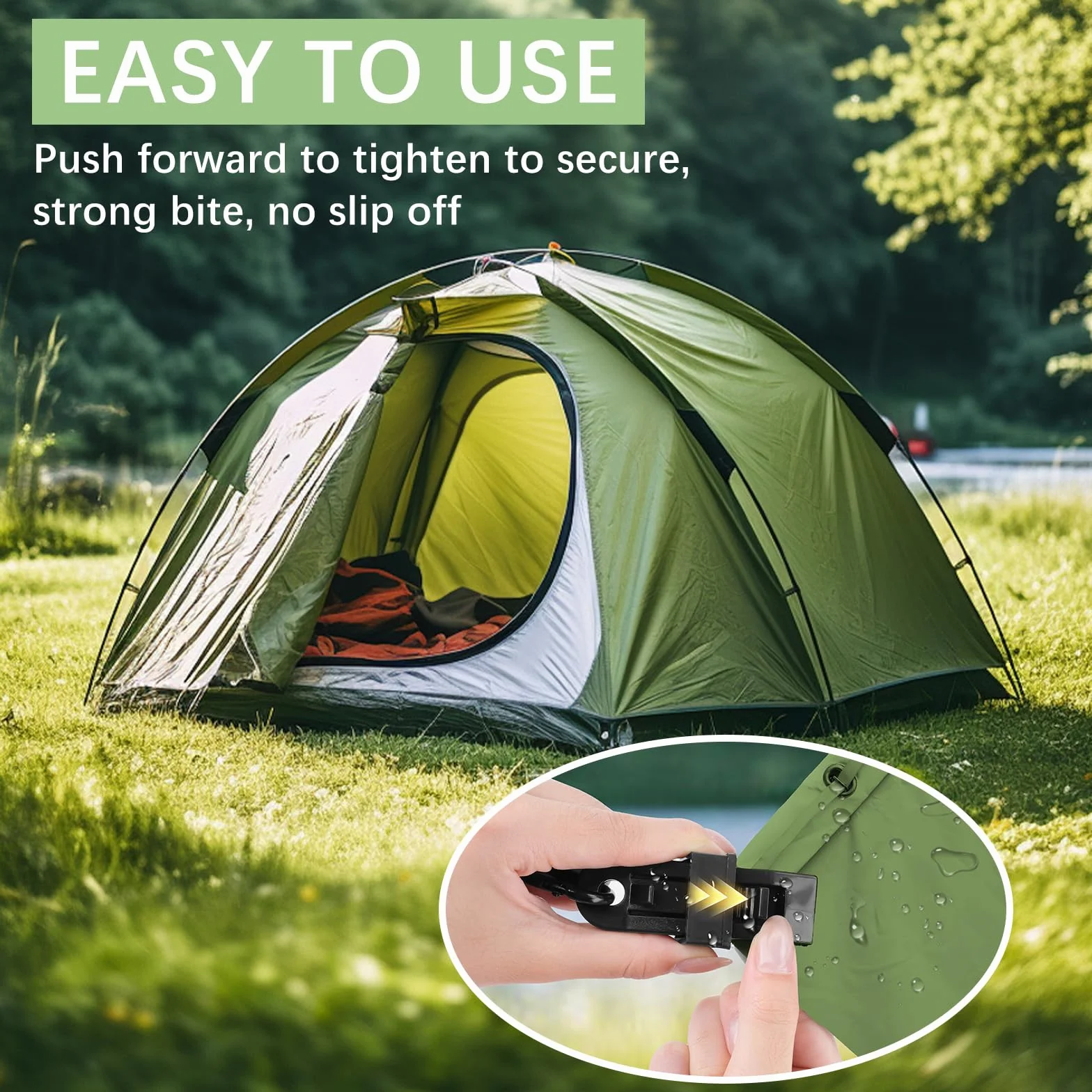 Sacs de lestage pour rideaux d'extérieur avec clips, poids pour tentes, portable