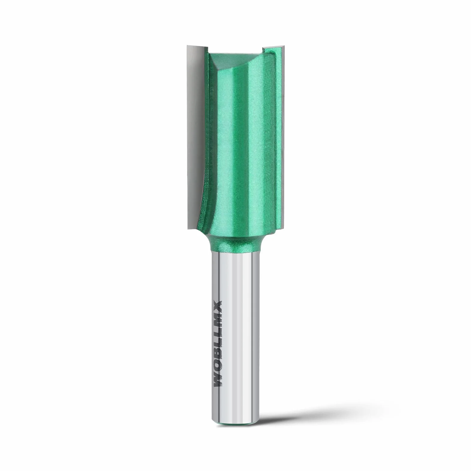 Fraise à affleurer à tige de 8 mm, diamètre : 17 mm, longueur de travail : 30 mm, lame en métal dur pratique, durable et tranchante pour fraise à queue CNC pour plaque de densité en bois