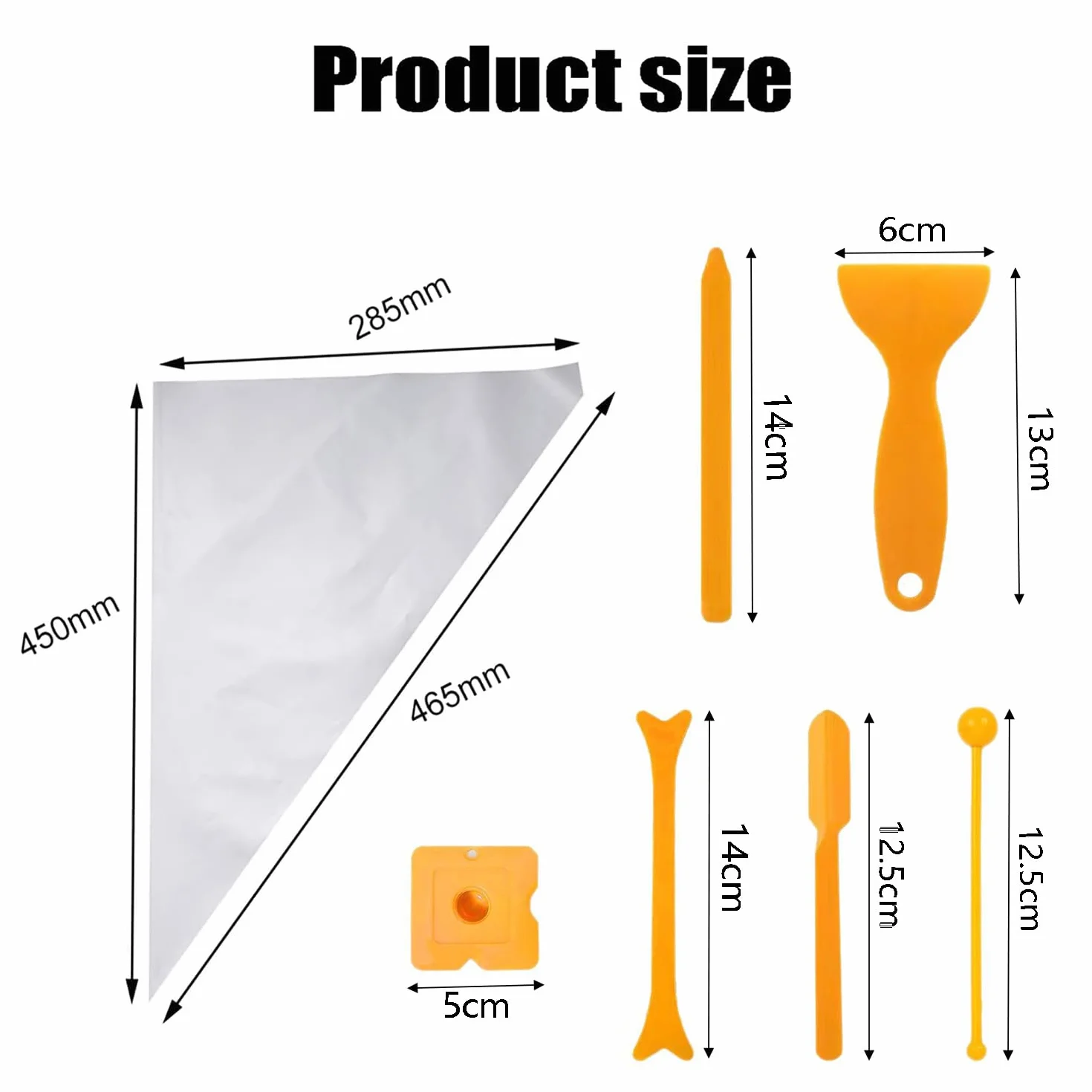 20 Pièce Sac de Mortier, Poche à Jointer, Sac de Coulis, Sac de Scellant de Ciment Résistant aux Déchirures et à la Perforation,Ensemble d'outils pour joints décoratifs Pour Sceller et Joints