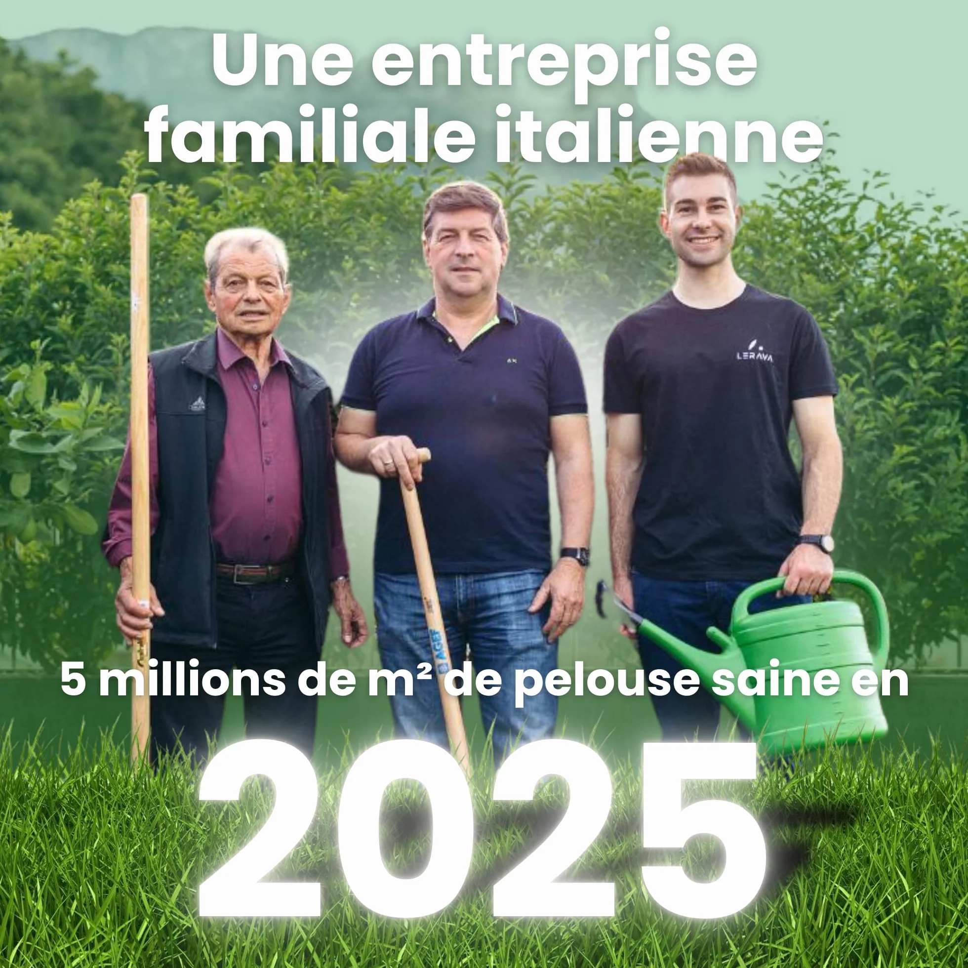 LERAVA CHAMPION Gazon à Semer 30 m² - Graines Pelouse Résistantes Sécheresse - Croissance Rapide Densité Maximale