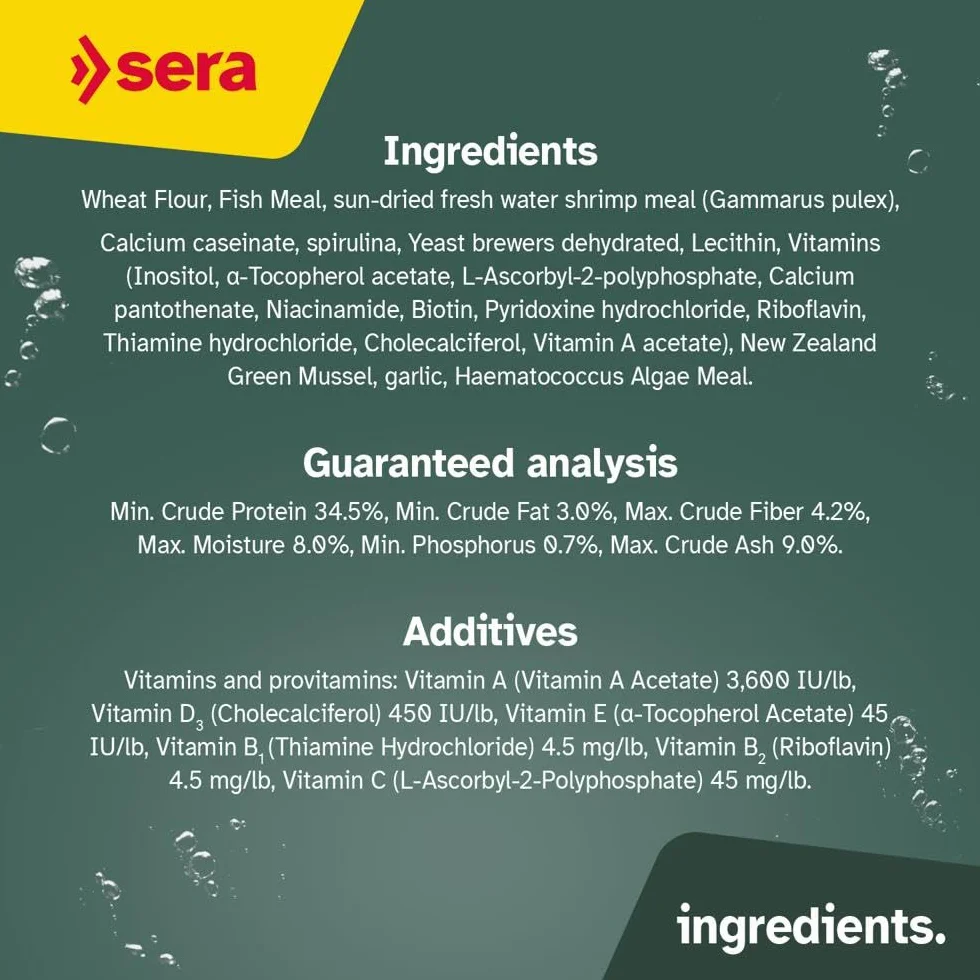 Sera Pond Flakes 3.8 L 560 g – Aliment composé flottant pour poissons de bassin