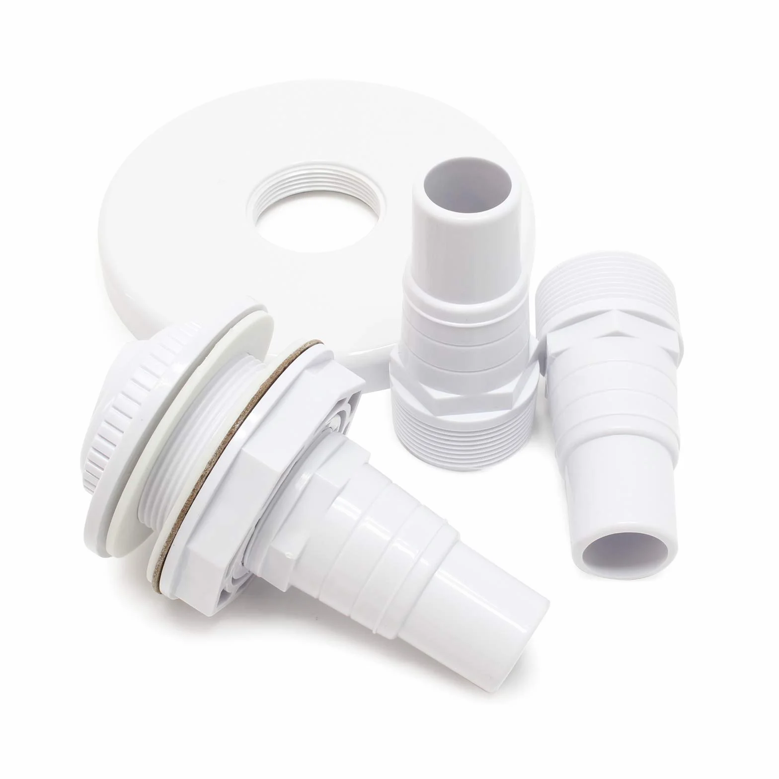 Kit Écumeur de Surface et Buse d'Entrée pour Piscine Wiltec – Skimmer Intégré avec Grand Panier