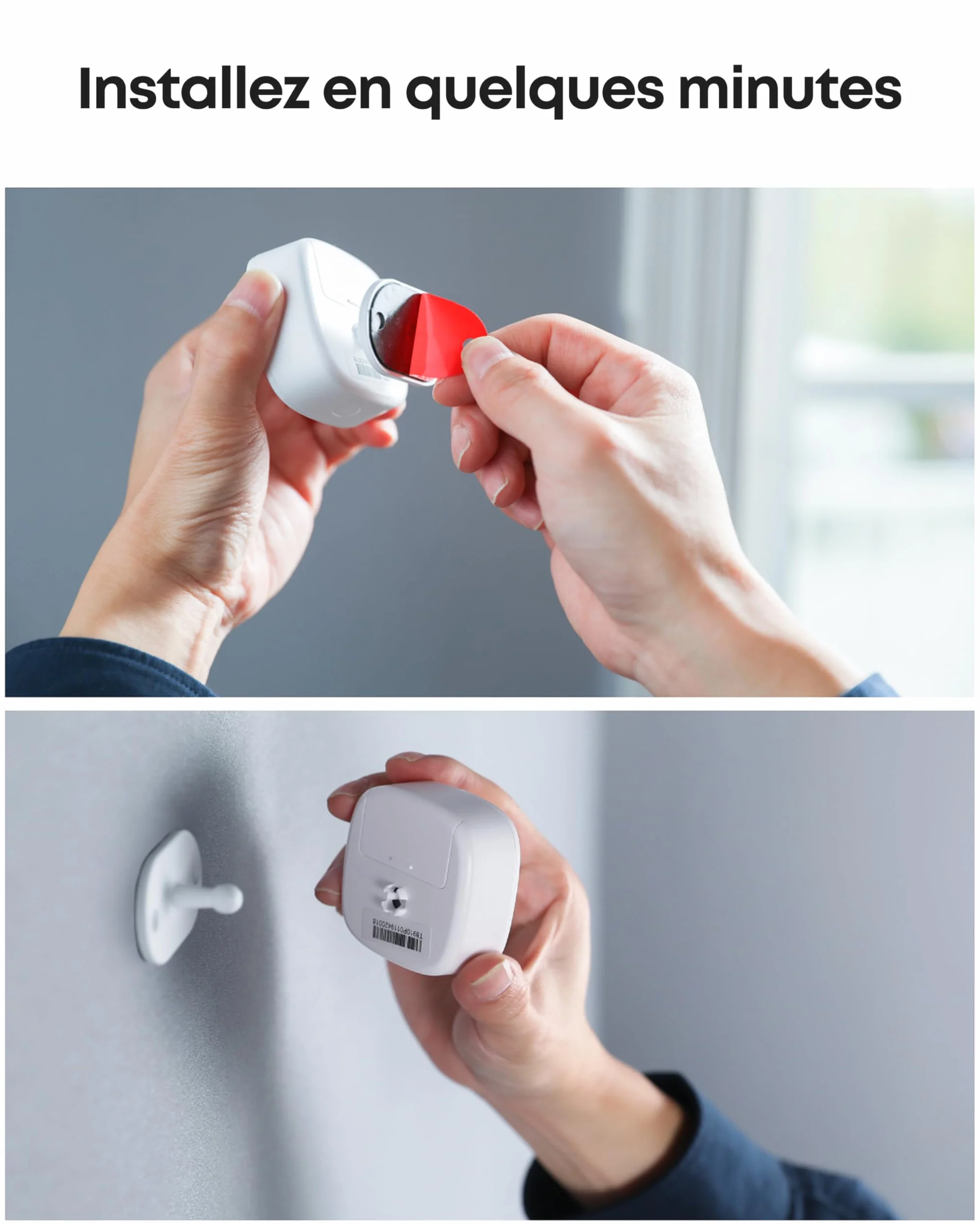 eufy Security, Détecteur de Mouvement, détecteur de Mouvement système d'alarme Domicile eufy Security, Couverture à 100 °, portée de 30 pi, autonomie de 2 Ans, sensibilité réglable (HomeBase requis)