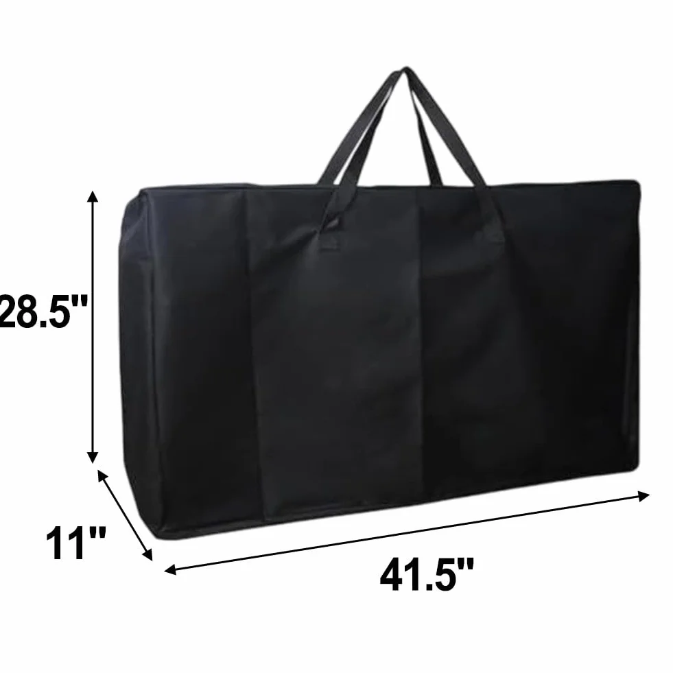 Sac de rangement extra large 600D pour chaise de jardin 105 x 73 x 28 cm Tissu Oxford résistant à l'eau