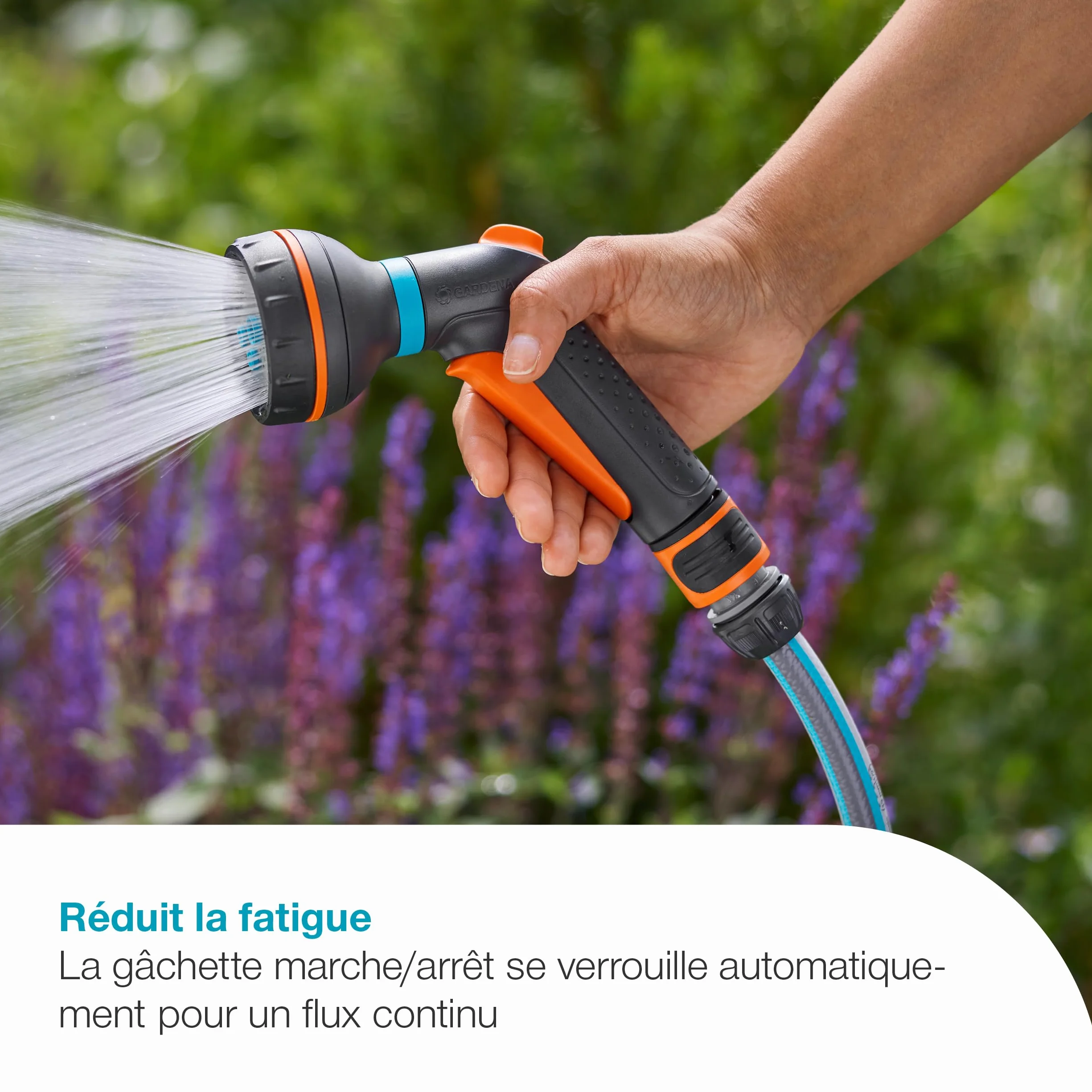 Gardena Classic Pistolet Multi-Applications Pulvérisateur Tuyau d’arrosage Multifonction 18370-20
