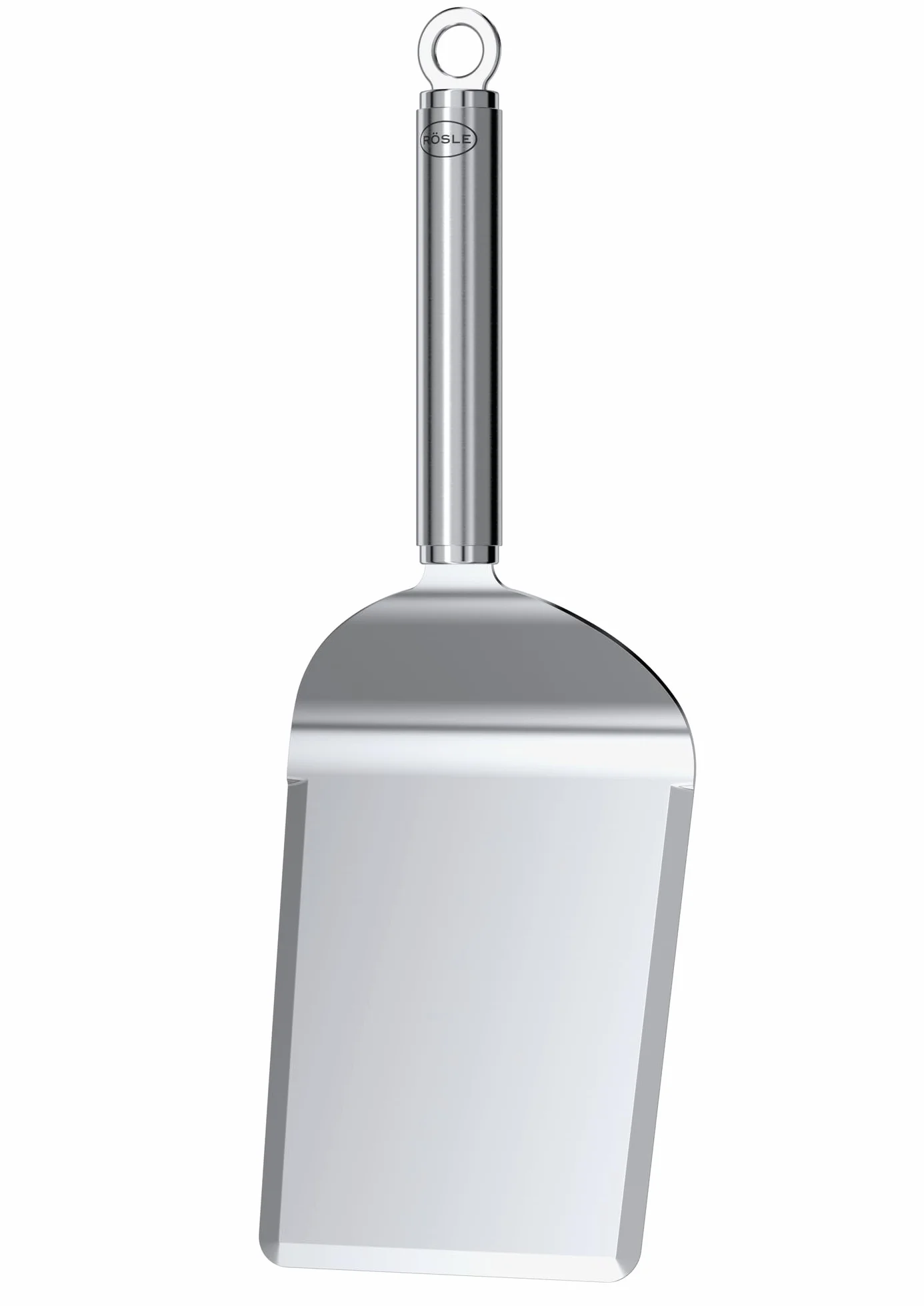 RÖSLE Spatule à plancha large acier inoxydable 18/10, retourner viande et légumes