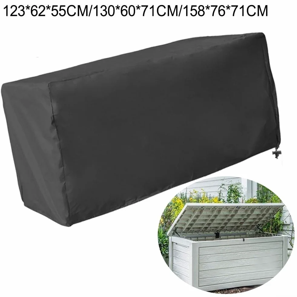 Besttoolifes Housse de protection imperméable pour meubles de jardin 158 x 76 x 69 cm