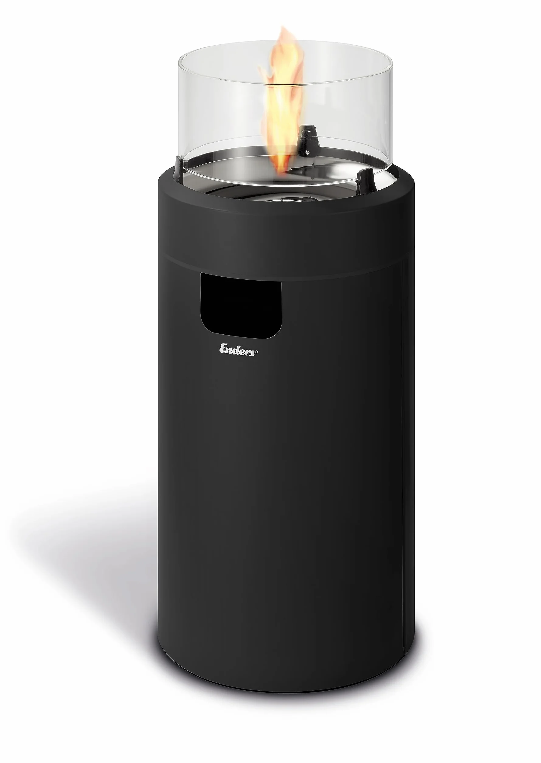 Enders Nova LED M 5600 Brasero de terrasse à gaz avec éclairage ambiant et brûleur Eco Green