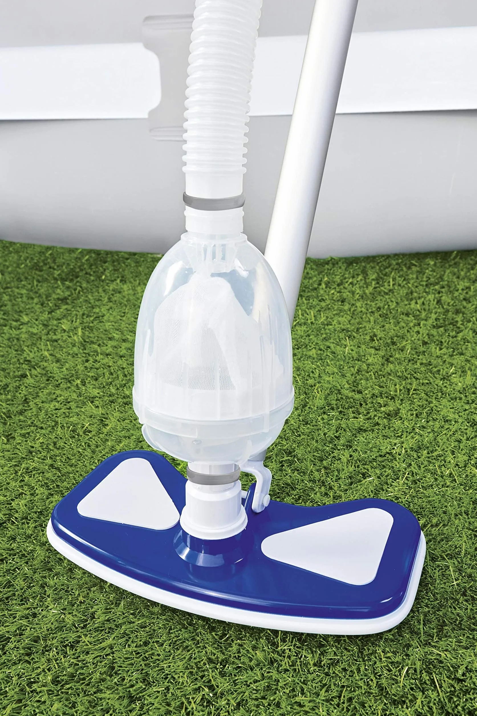Bestway Kit de Nettoyage pour Piscine, Aspirateur, Épuisette, Tuyau, Manche Alu 4 x 60 cm