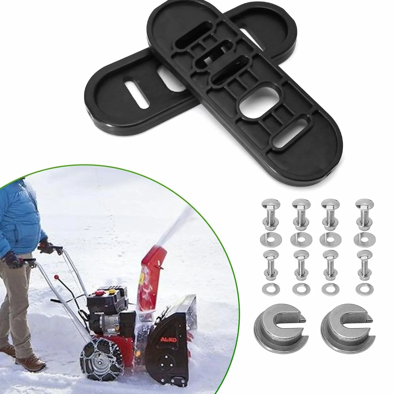 Fraise à neige - Patins à neige de remplacement 490-241-0010 pour souffleuse 31BM63P3 31AH55Q5