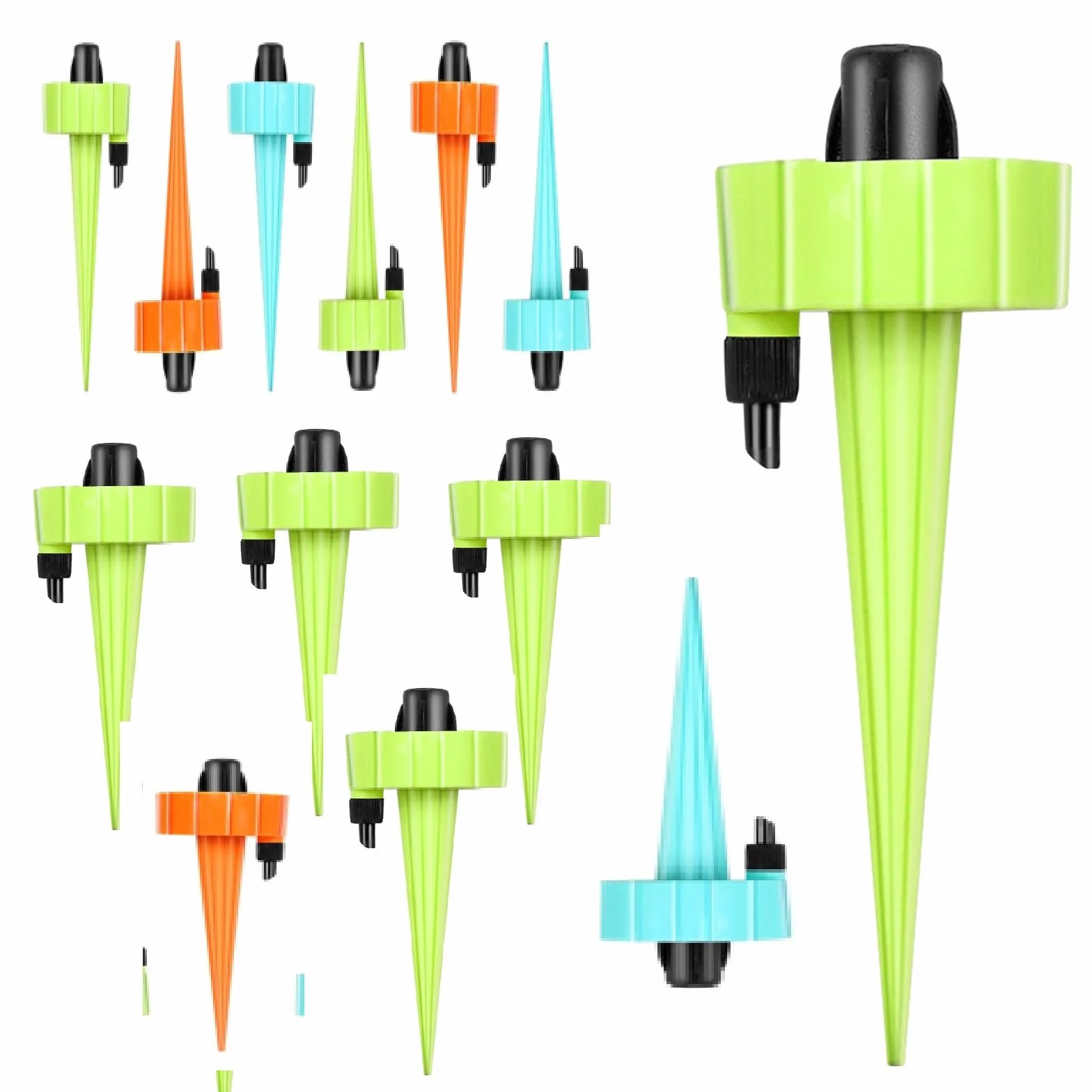 Kit Irrigation Goutte à Goutte 18 Pièces, Système d'Arrosage Automatique Réglable pour Plantes en Pot
