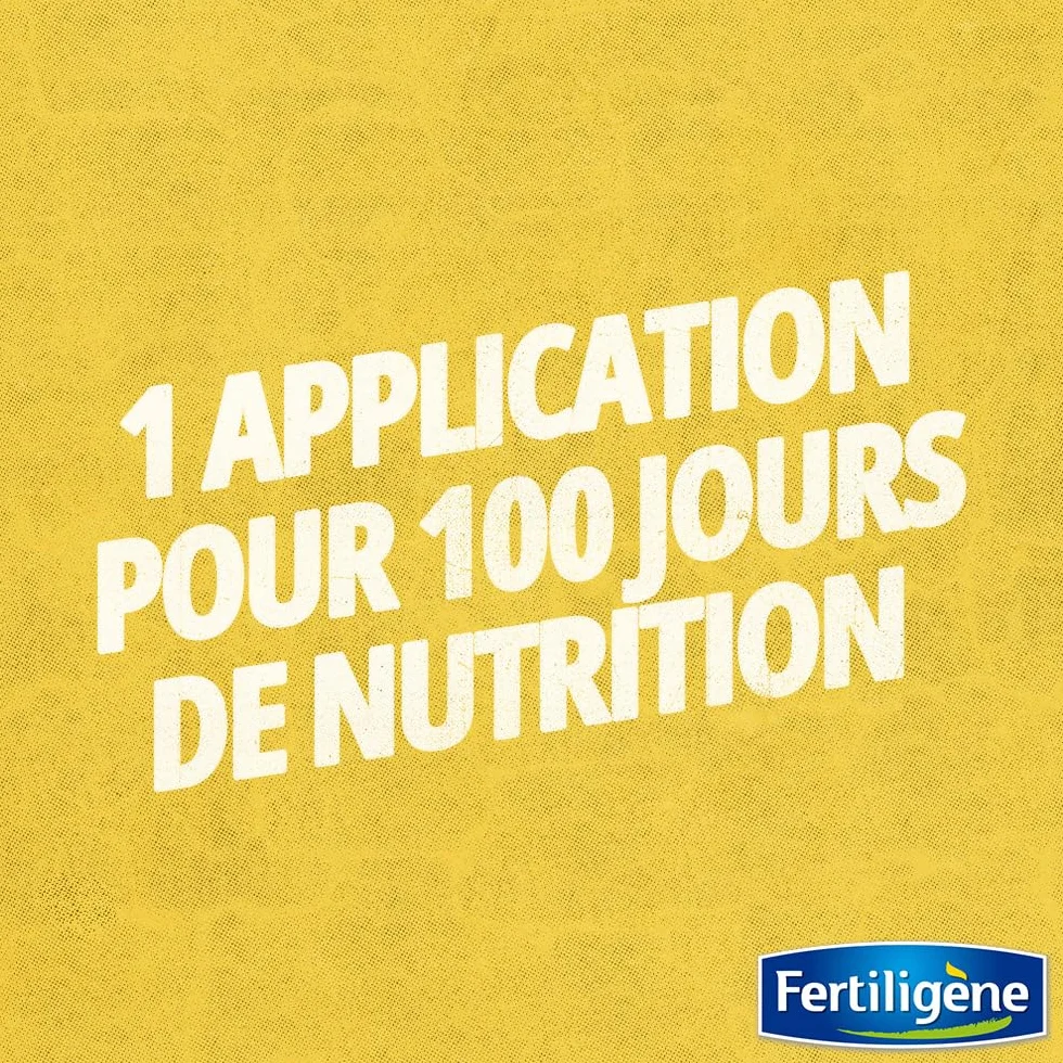 FERTILIGÈNE Naturen Engrais Gazon 100% Organique 2.5kg – Enrichi en Magnésium – Action 100 Jours
