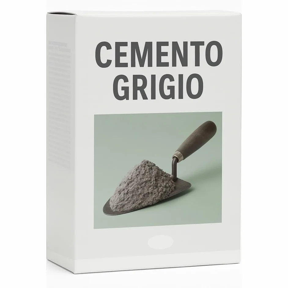 Béton gris pour réparation sur plâtre, béton et sol - intérieur/extérieur - Conforme EN 197-1 - Sac en poudre prêt à l'emploi