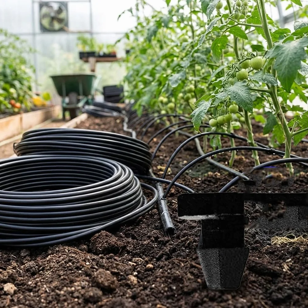 Bouchon Microtube d'Irrigation 4mm Lot de 100 pour Tuyau Goutte-à-Goutte