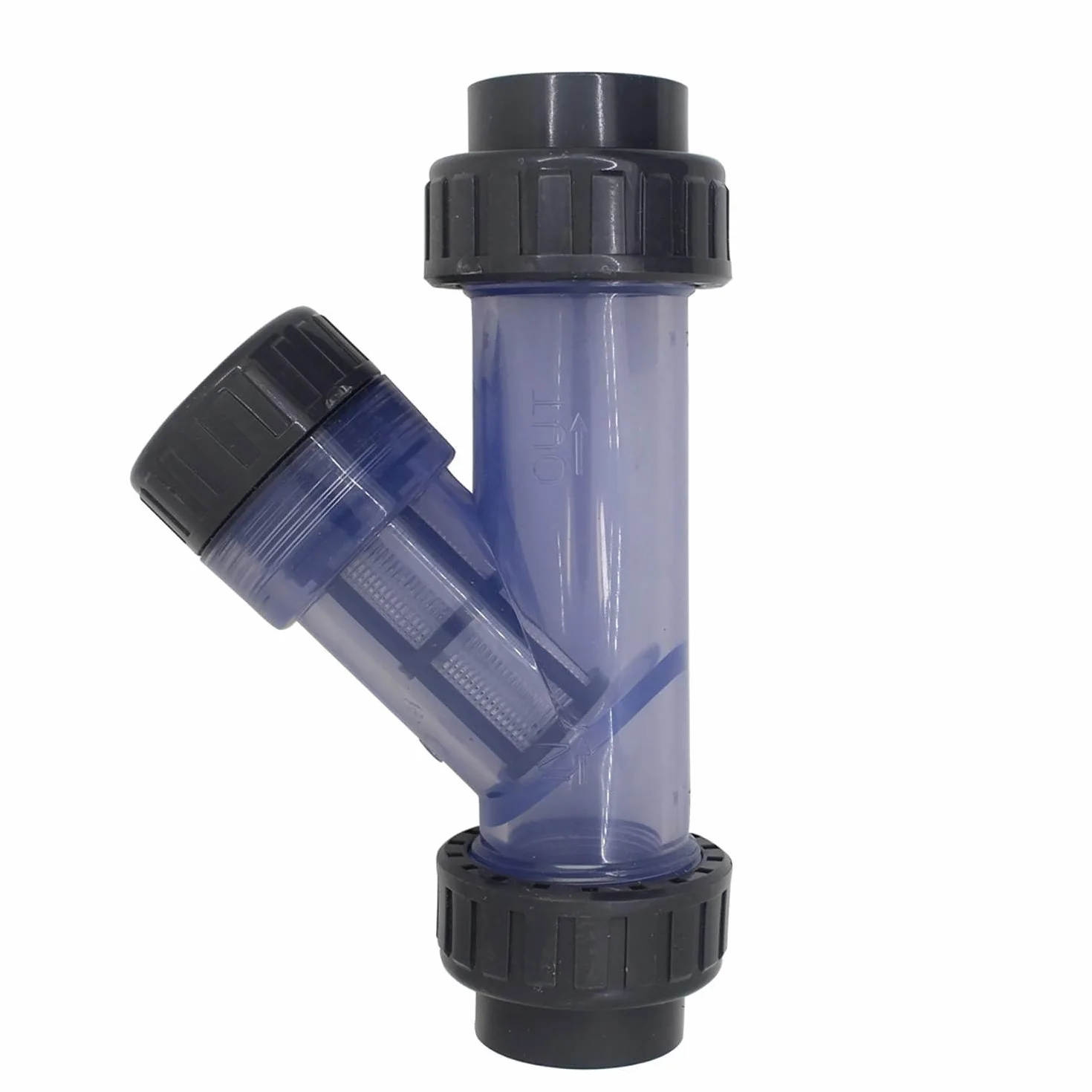 Filtre Tuyau PVC Type 20-63mm Maille Irrigation Crépine Tubulaire 20mm