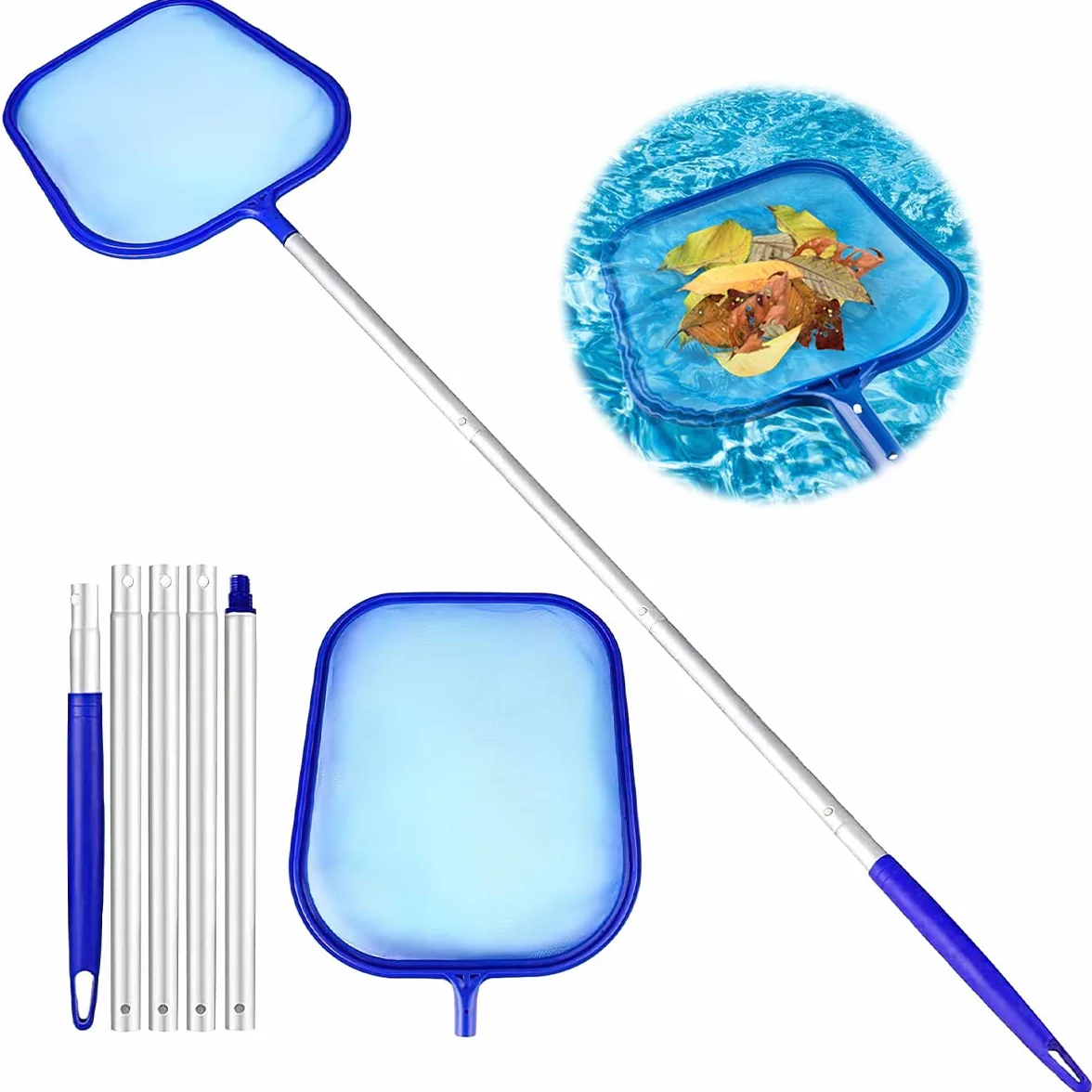 Épuisette Piscine Manche Télescopique Maille Extra Fine, Filet Nettoyage Piscine