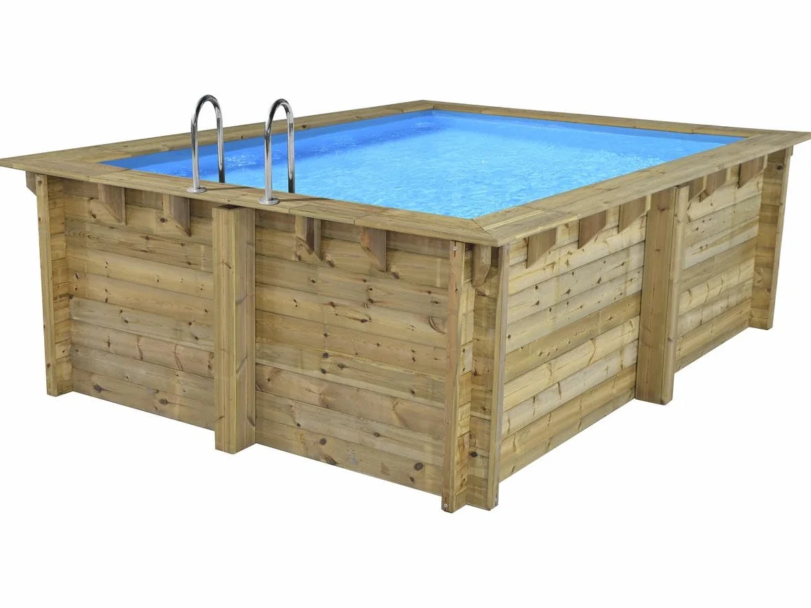 Piscine Bois Rectangle Caimans 4.10 x 3.00 x 1.39 m