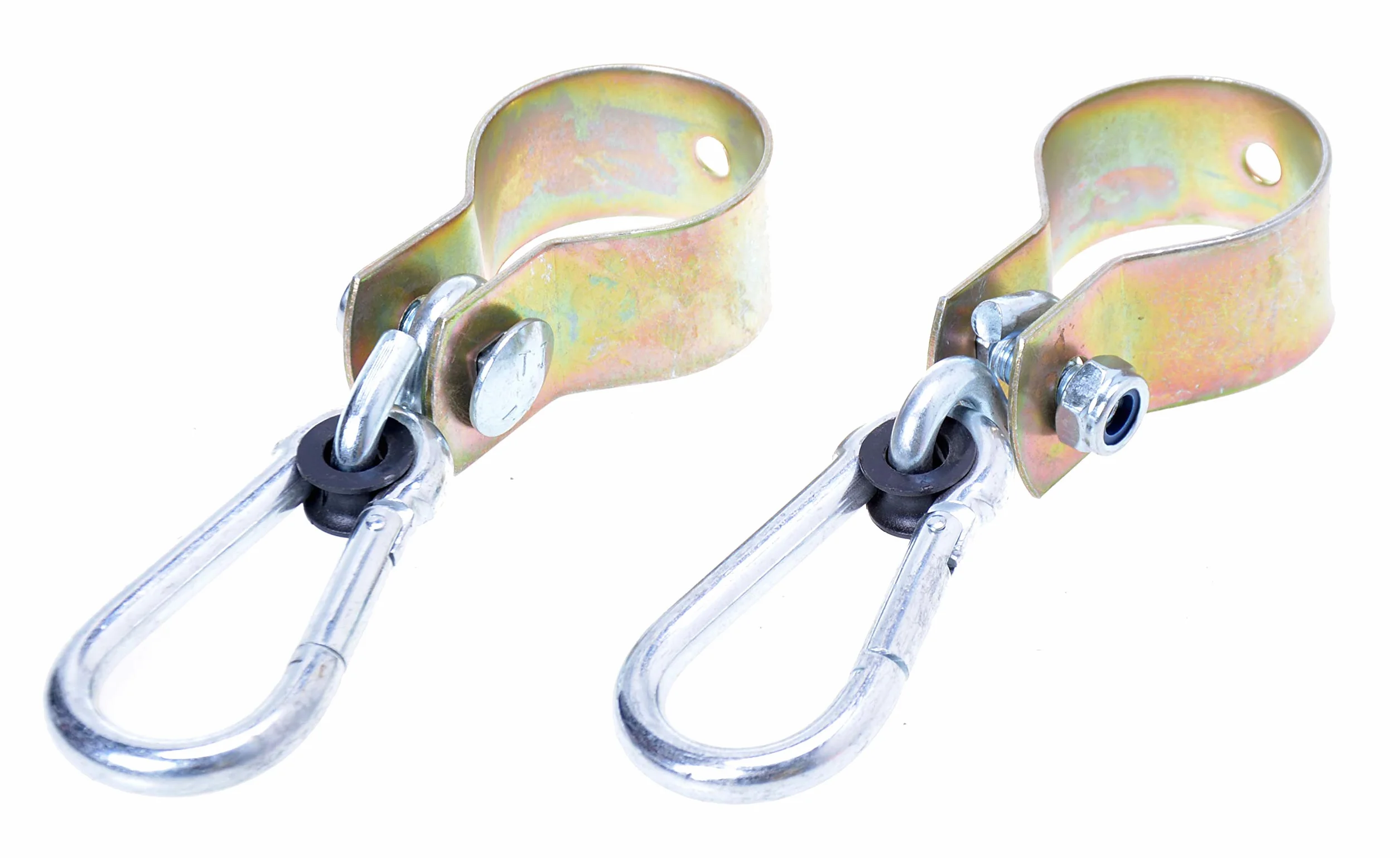 Colliers de balançoire diamètre 50 mm Crochet Mousqueton Lot de 2