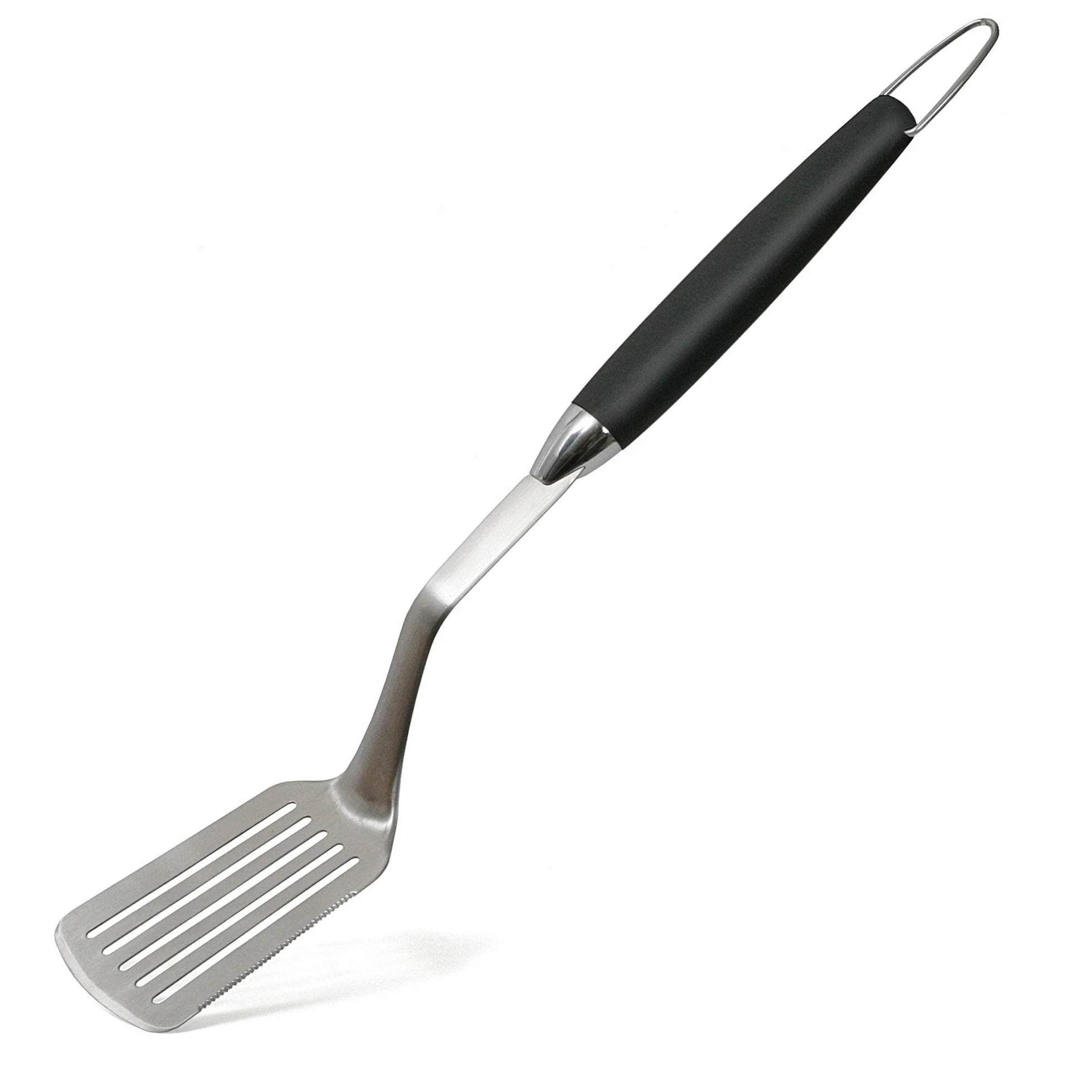 Wenco Spatule Barbecue 51 cm Acier Inoxydable Lame Intégrée Résistante à la Chaleur Poignée Ergonomique