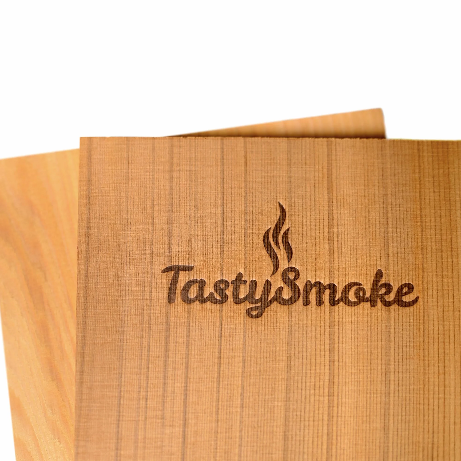 Planche en bois de cèdre pour grillades 2 pièces