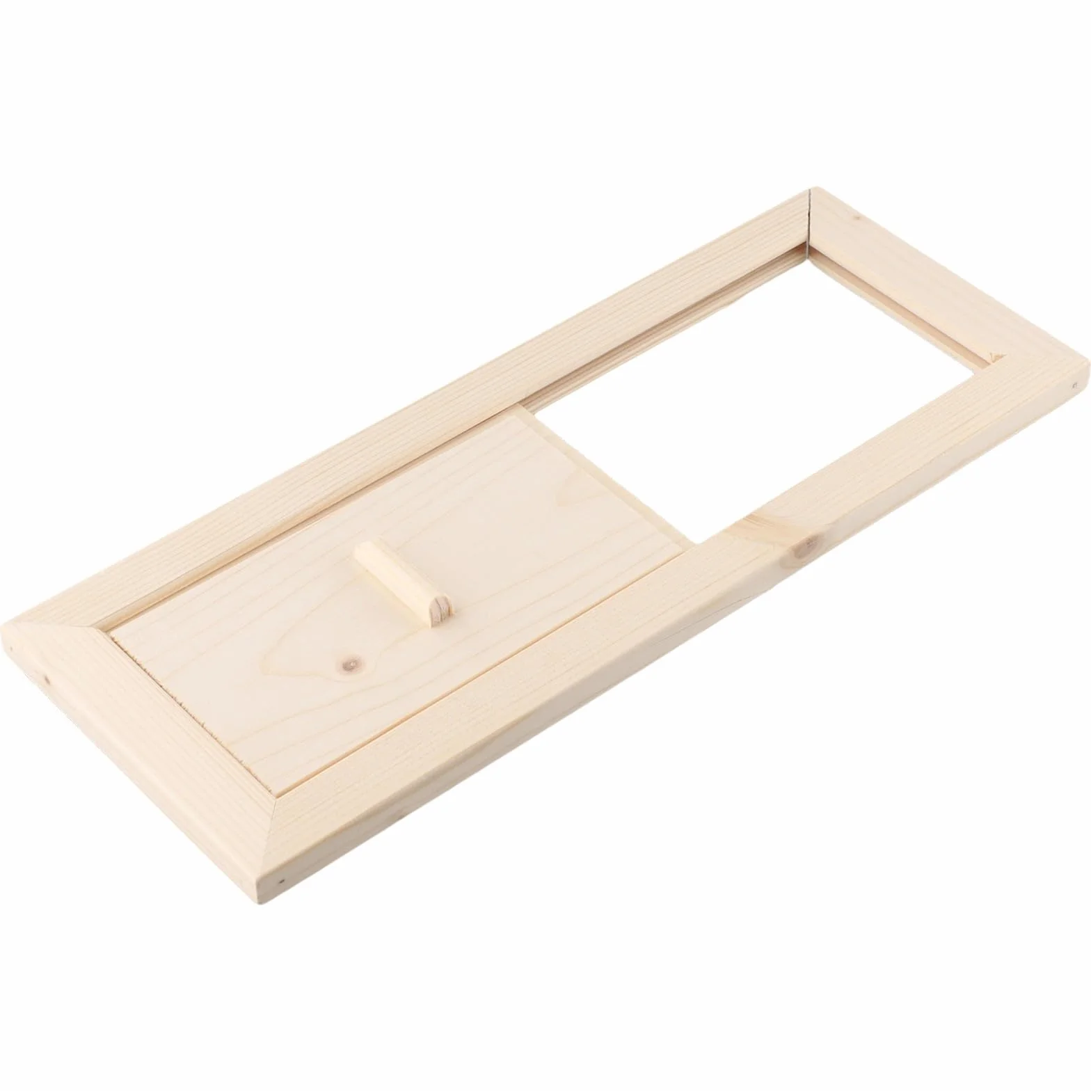 Grille d'aération pour sauna, clapet de ventilation en bois, contrôle optimal du flux d'air