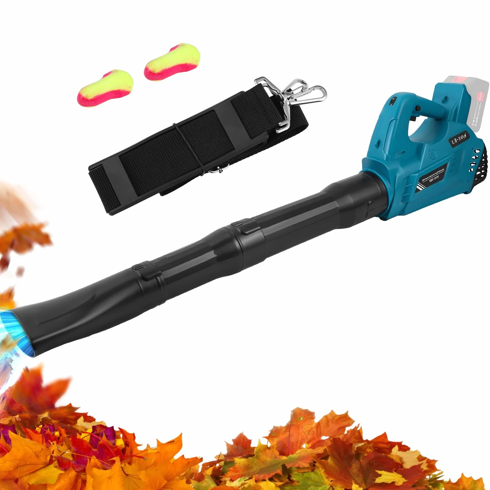 Makita 18V Souffleur Feuilles sans Fil 6 Vitesses 297 km/h