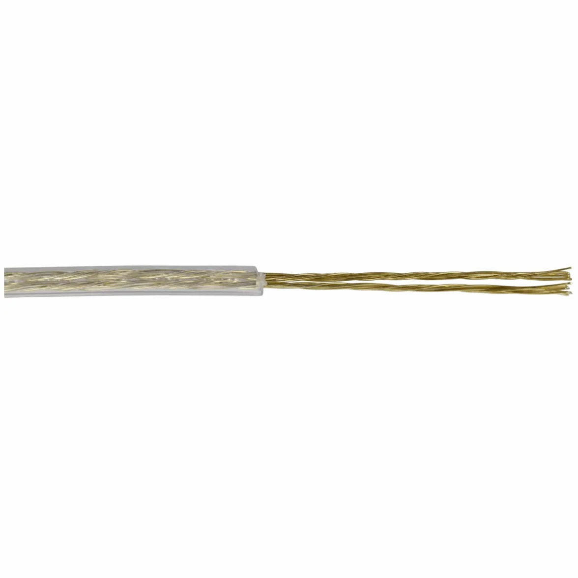 Corderie Italiane 006074182 Fil à Linge en Acier Laiton Transparent 5 mm - 50 m