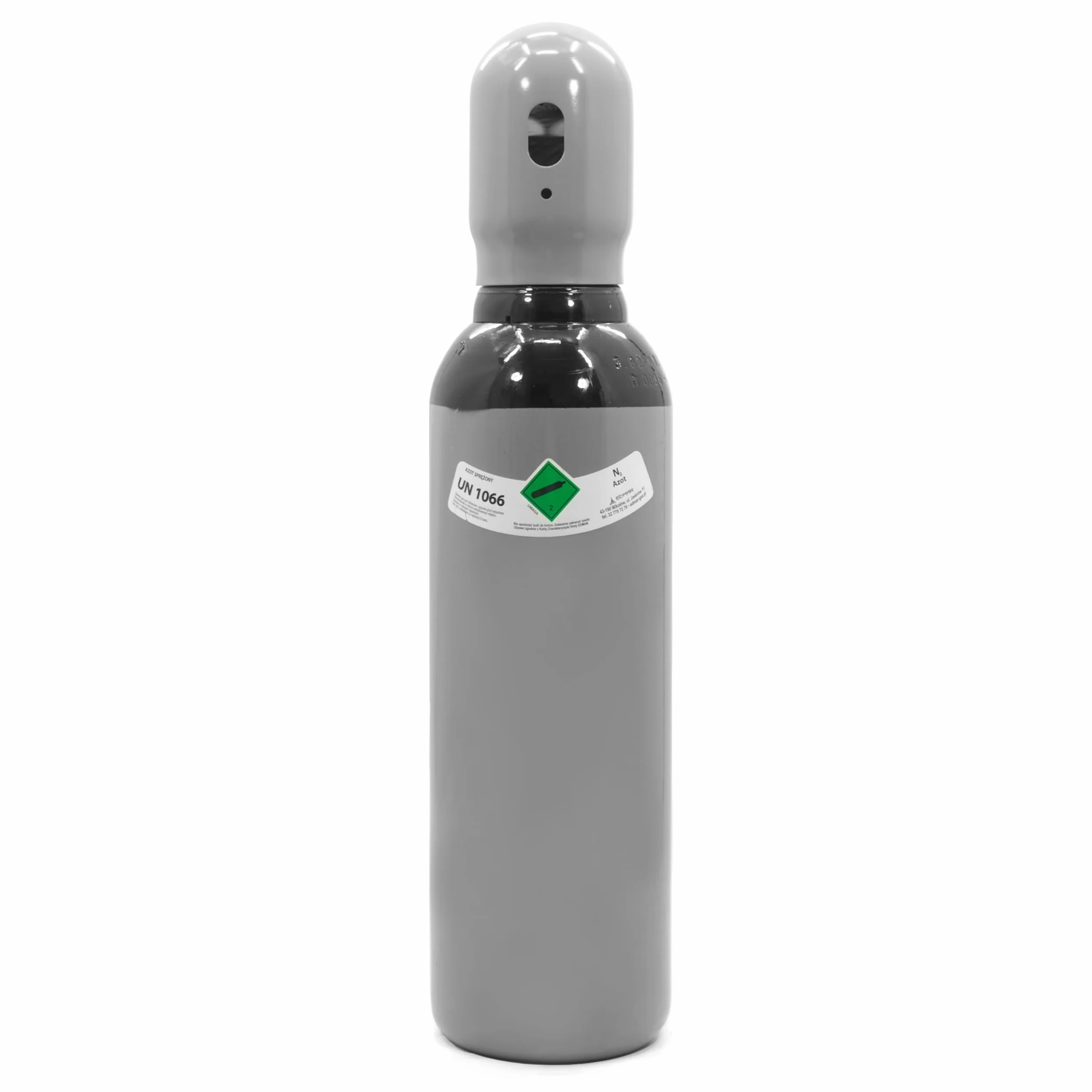 Bouteille de gaz d'azote remplie de 5 l + réducteur de pression 200 bar – Bouteille de nitrogène W24.32 150 bar 0,8 m³ – Gaz de protection pour climatisation Test d'étanchéité et pneus (30 l/min