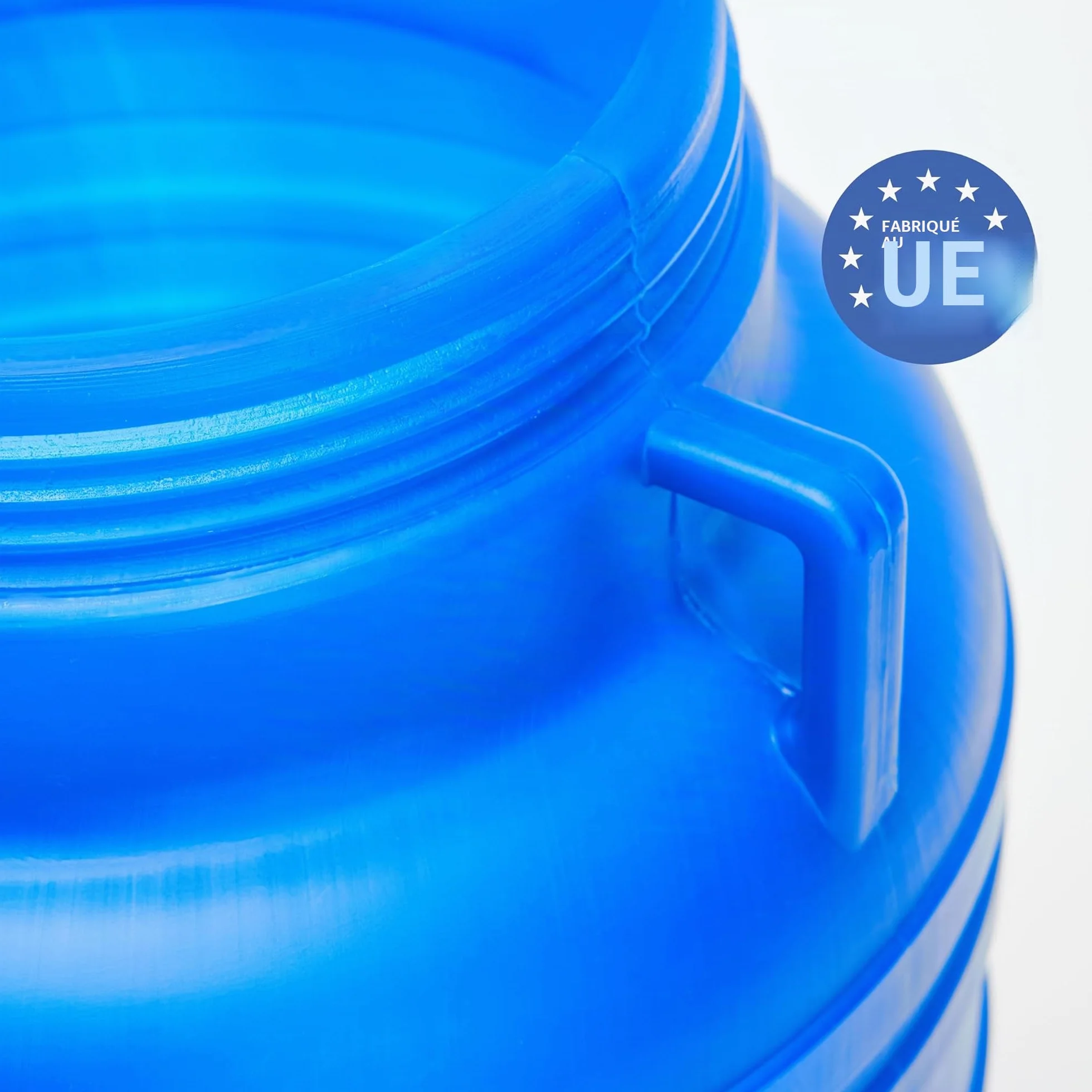 Garronda Lot de 2 Réservoir d'Eau 30 L, Baril Alimentaire HDPE sans BPA, Tonneau de Jardin GD-0078