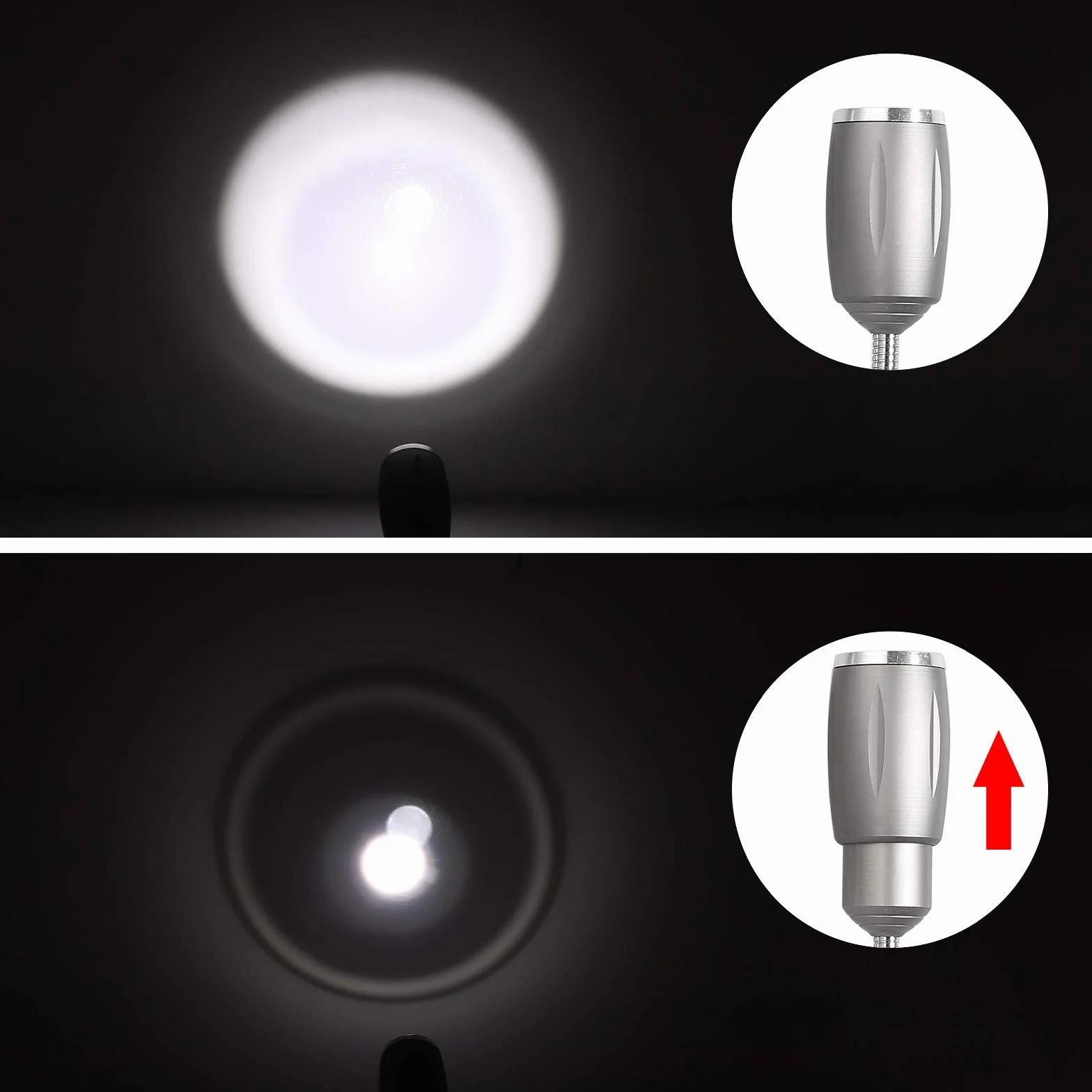 Justech Lampe pour Barbecue Rechargeable avec Base Magnétique et Col de Cygne Flexible à 360° Grill Light