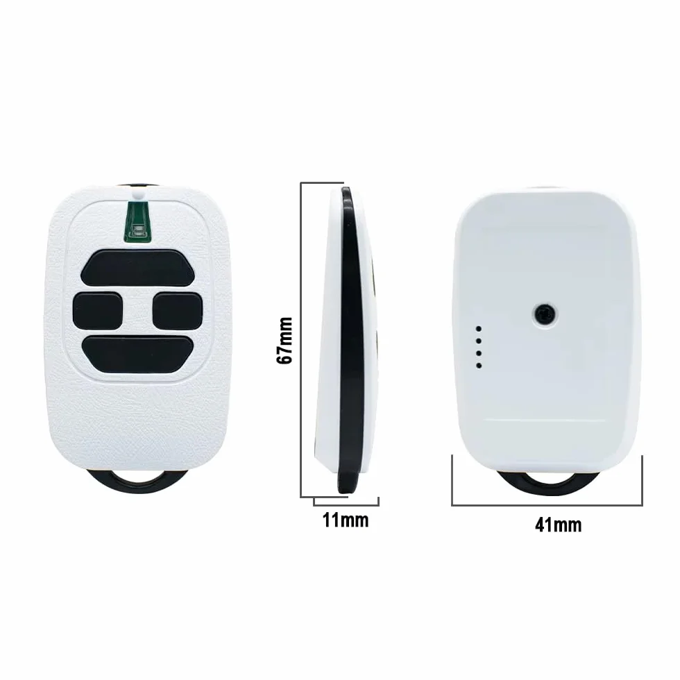 Télécommande DEA4 pour Porte de Garage - Compatible DEA GTI2/4, GT2/4, Mio TR2/4, Mio TR2N/4N2-433,92 MHz