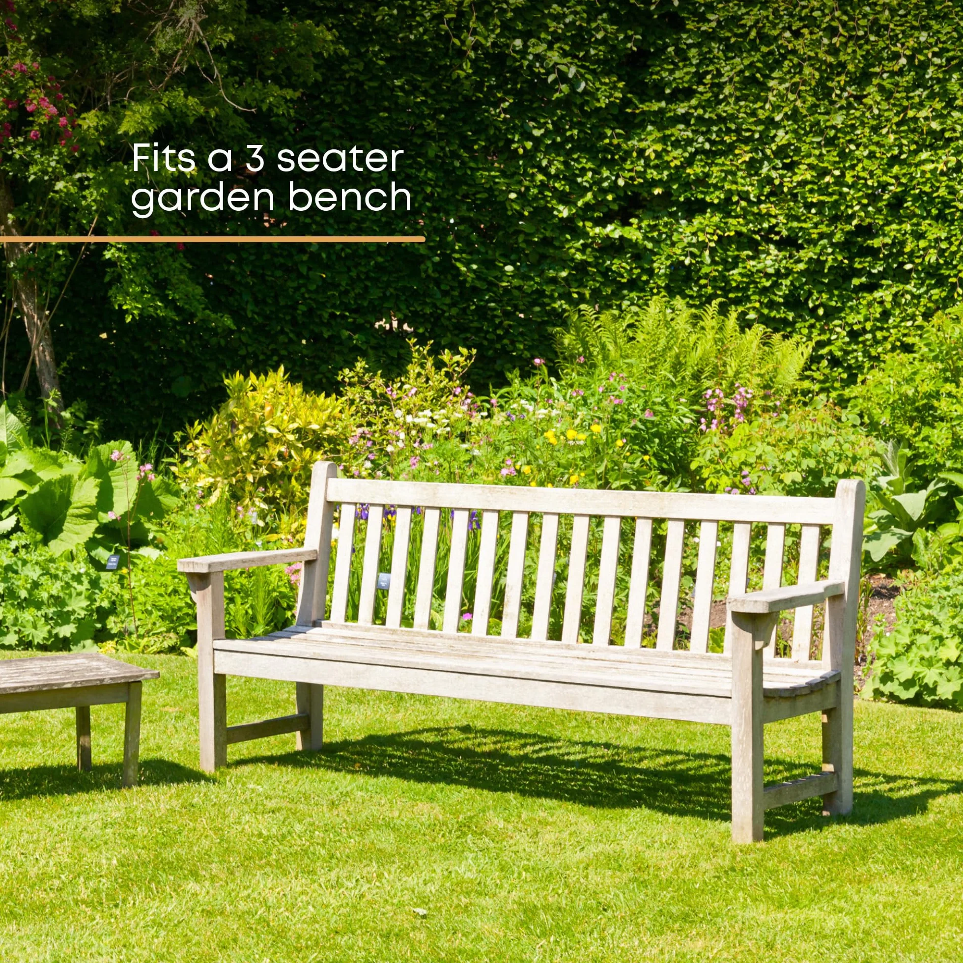 Livivo Banc de jardin 3 Seater Bench Cover