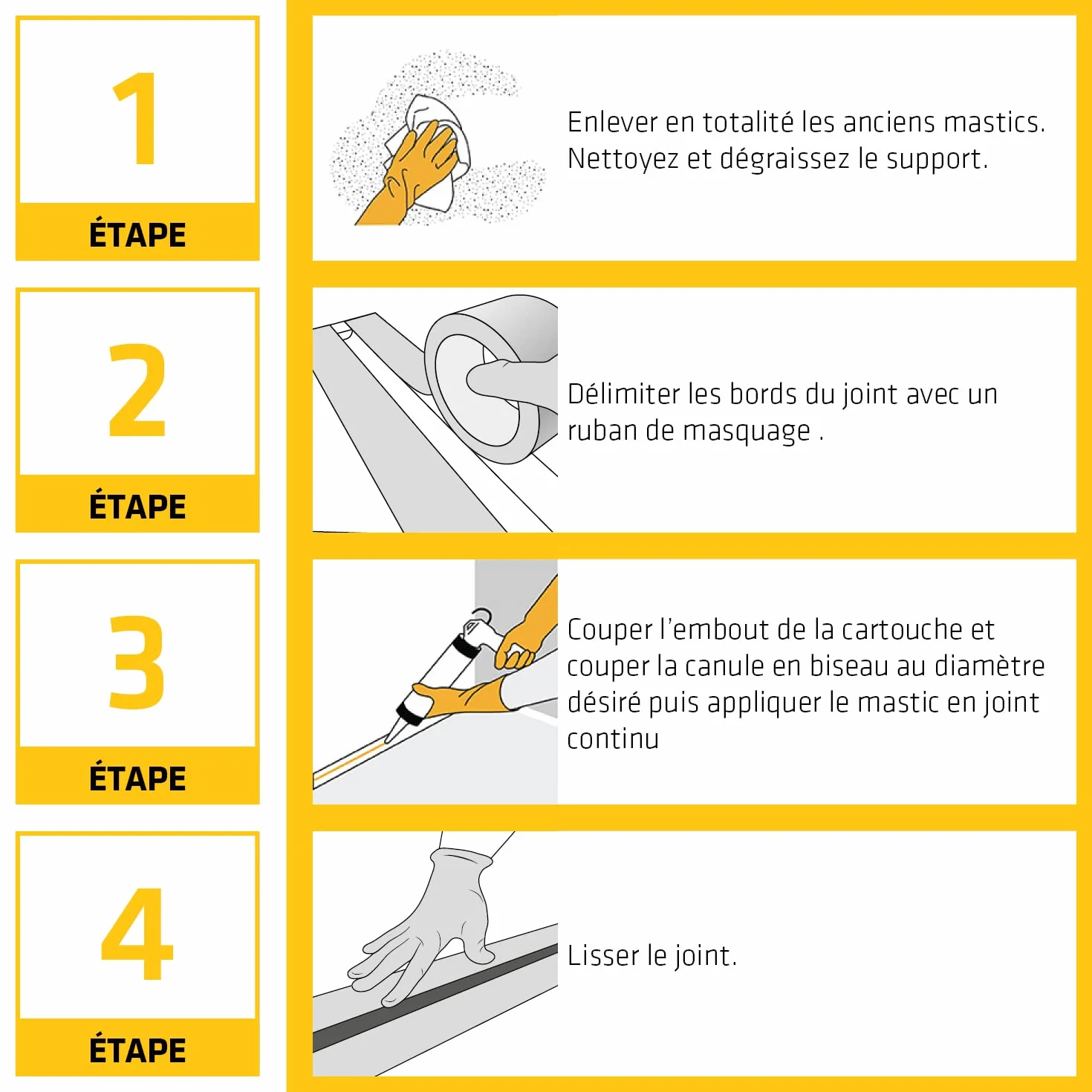 SIKA - Mastic silicone sanitaire - SikaSeal-181 Cuisine noir - Réalisation de joints - Spécial cuisines - Intérieur/extérieur - Longue durée - 300 ml
