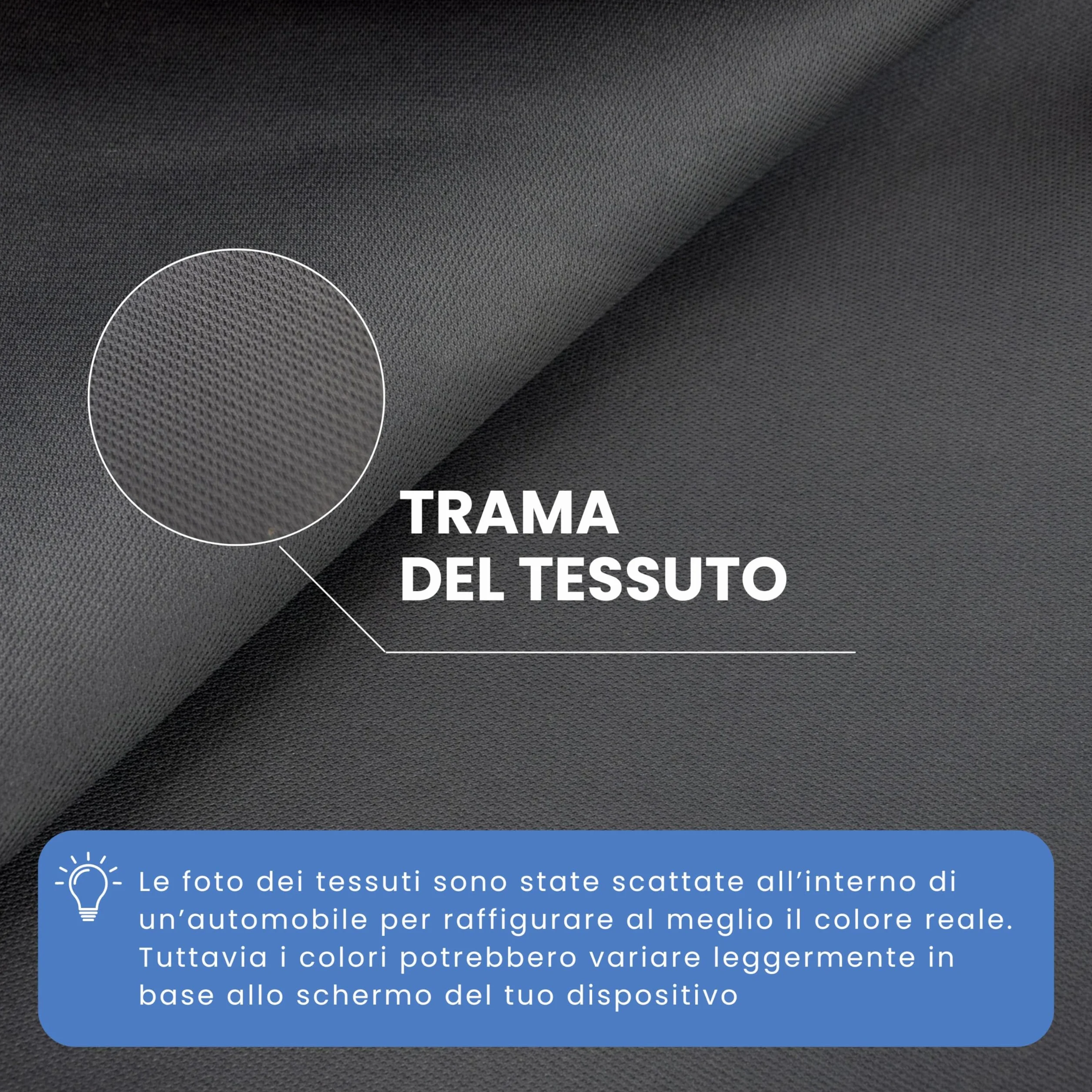 TENDAGGIMANIA Ciel de Toit Voiture Nid d'abeille Kit Tissu + Colle Spray, Ciel Toit Auto Couleur Glace 1450 -Taille 2 MT X 1,5 MT + 1 Colle