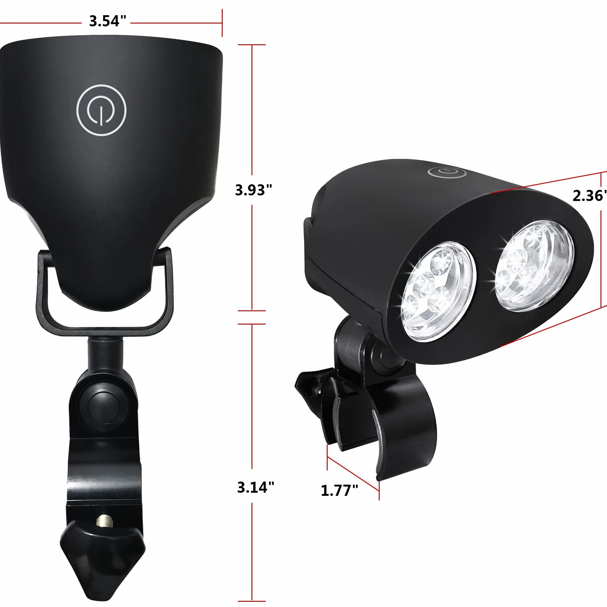 Lampe de barbecue LED 10 lumières, grille lumière bande Clips aluminium, accessoires de gril, éclairage extérieur