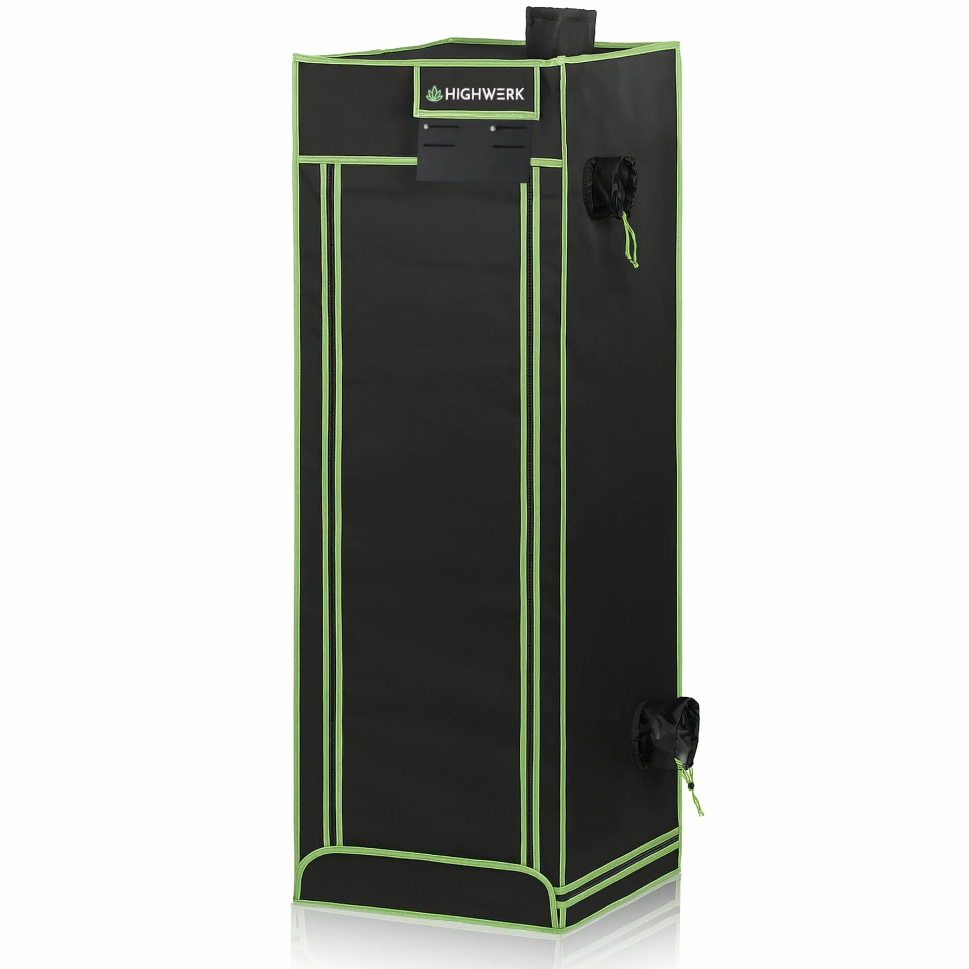 Tente de culture 40 x 40 x 120 cm d'intérieur Noir Vert