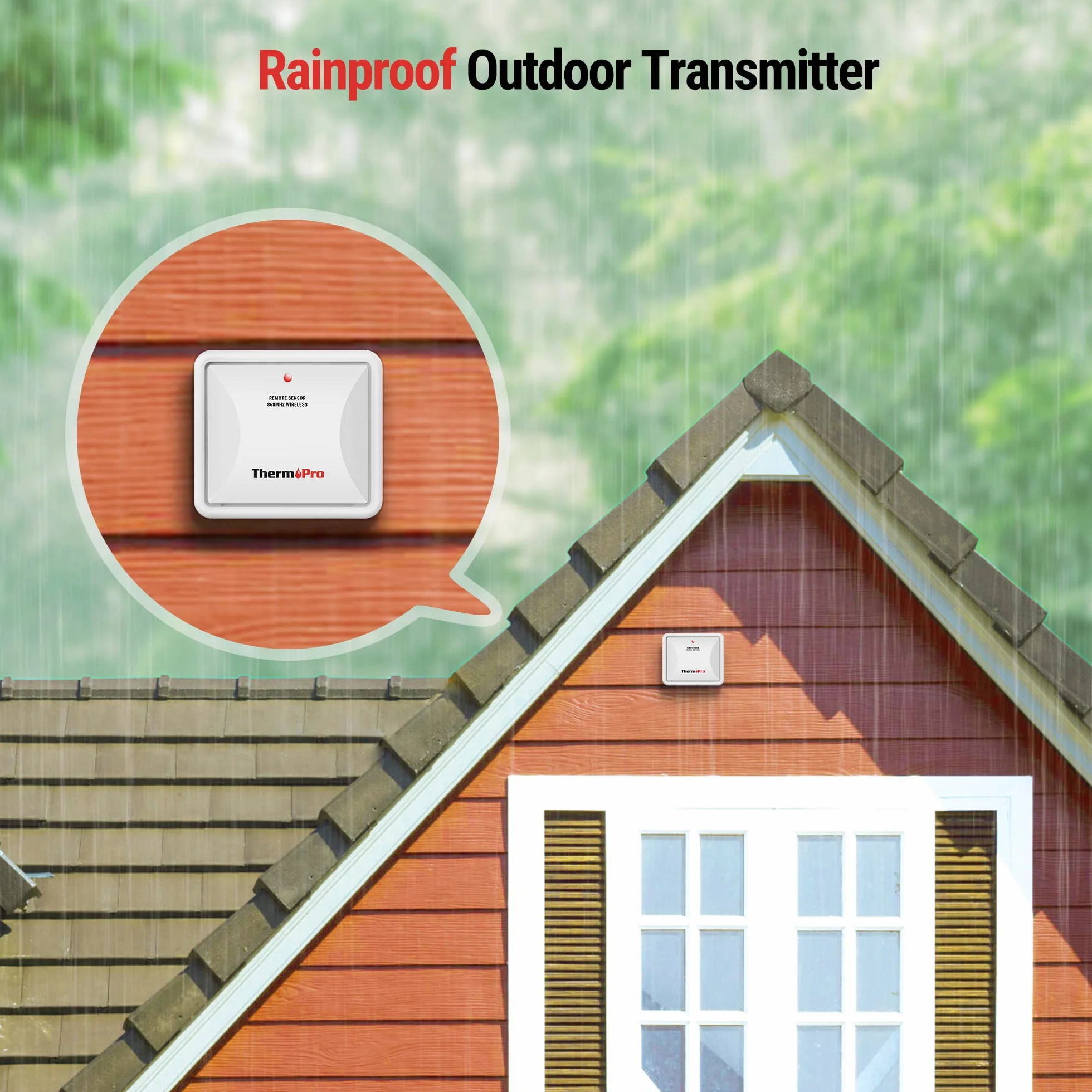 ThermoPro TX-2C Capteur à Distance Thermomètre Hygromètre Extérieur