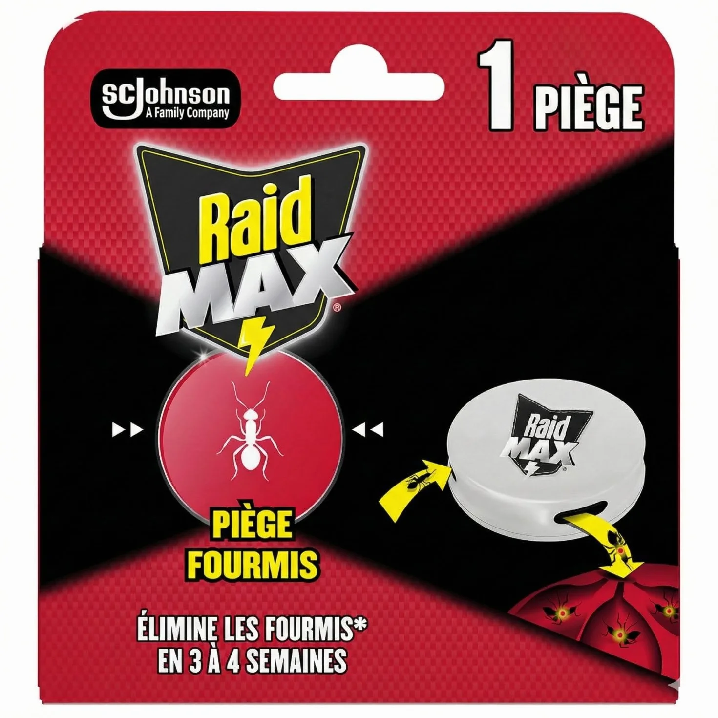Raid Max Système Anti-Fourmis - Piège 1 Pièce