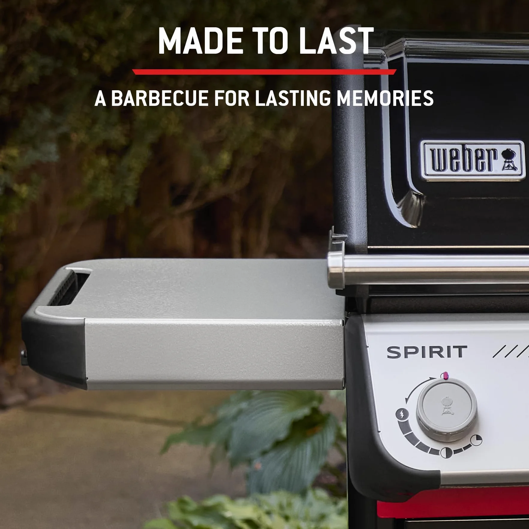 Weber Spirit E-310 barbecue à gaz 3 brûleurs 51 x 46 cm grille chaleur uniforme noir argent