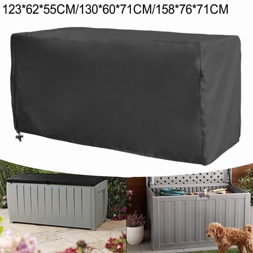 Besttoolifes Housse de protection imperméable pour meubles de jardin 158 x 76 x 69 cm