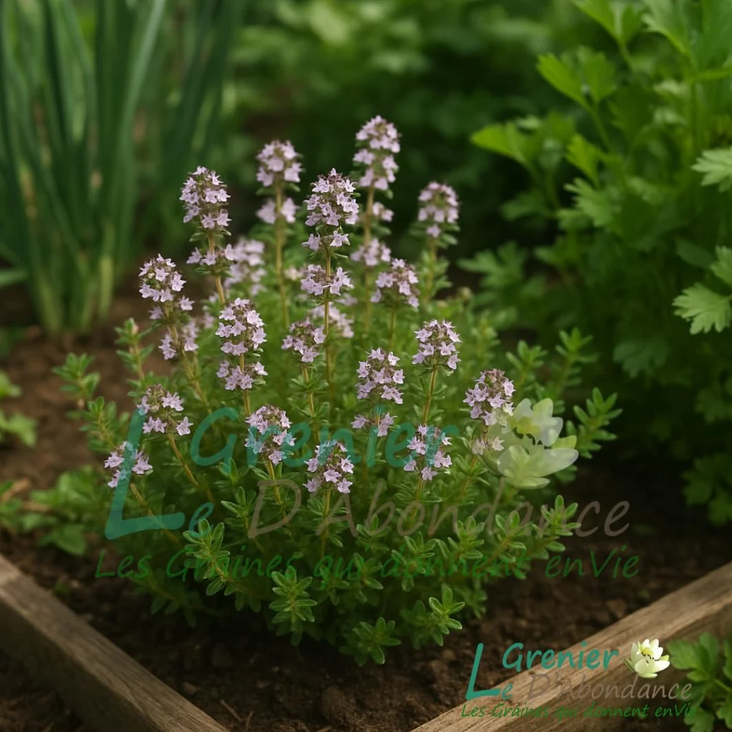 Le Grenier d'Abondance THYM SERPOLET Thymus serpylum 100 graines Aromatiques à semer