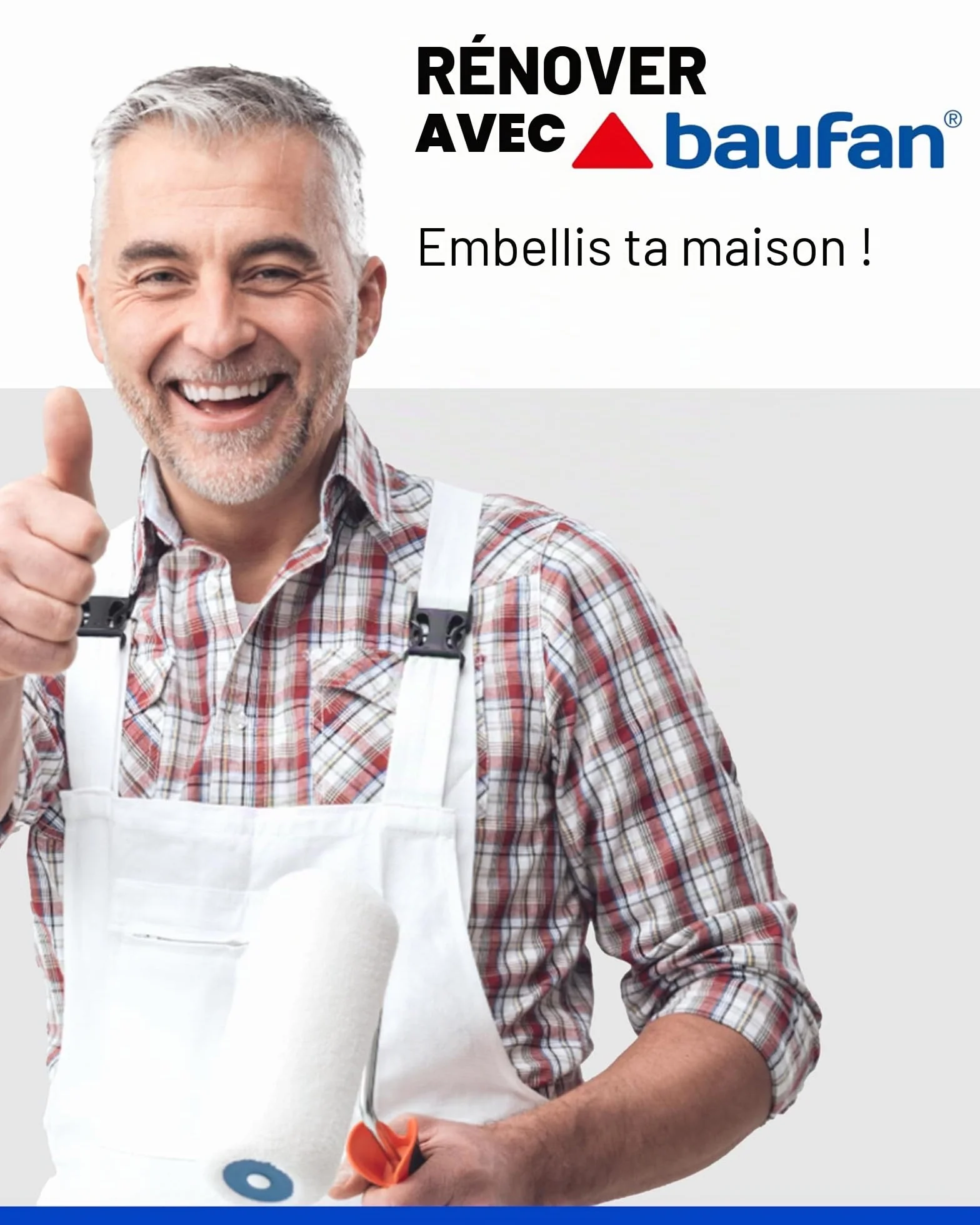 Baufan Réparation des Joints de Carrelage - Blanc I Coulis Étanche pour Carreaux Muraux Cuisine & Salle de Bain I Durcit Sans Fissure I Intérieur