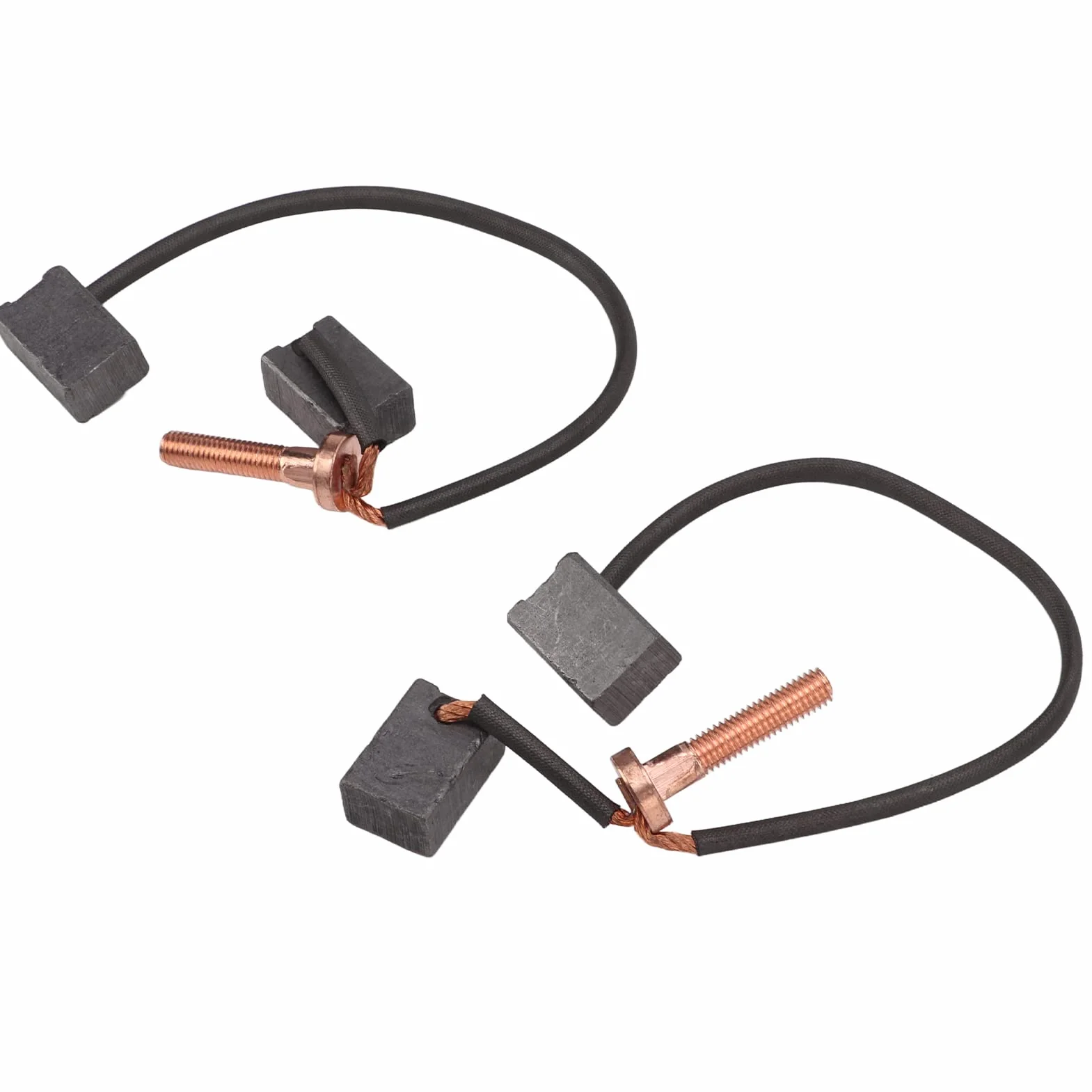 JU2 H1801 20 00 Support de Brosse de Moteur avec Ressorts 2 Pièces de Remplacement pour G16 électrique 1996 2002, G14 électrique 1995 1996, Moteur 2,6 KW DM430 06
