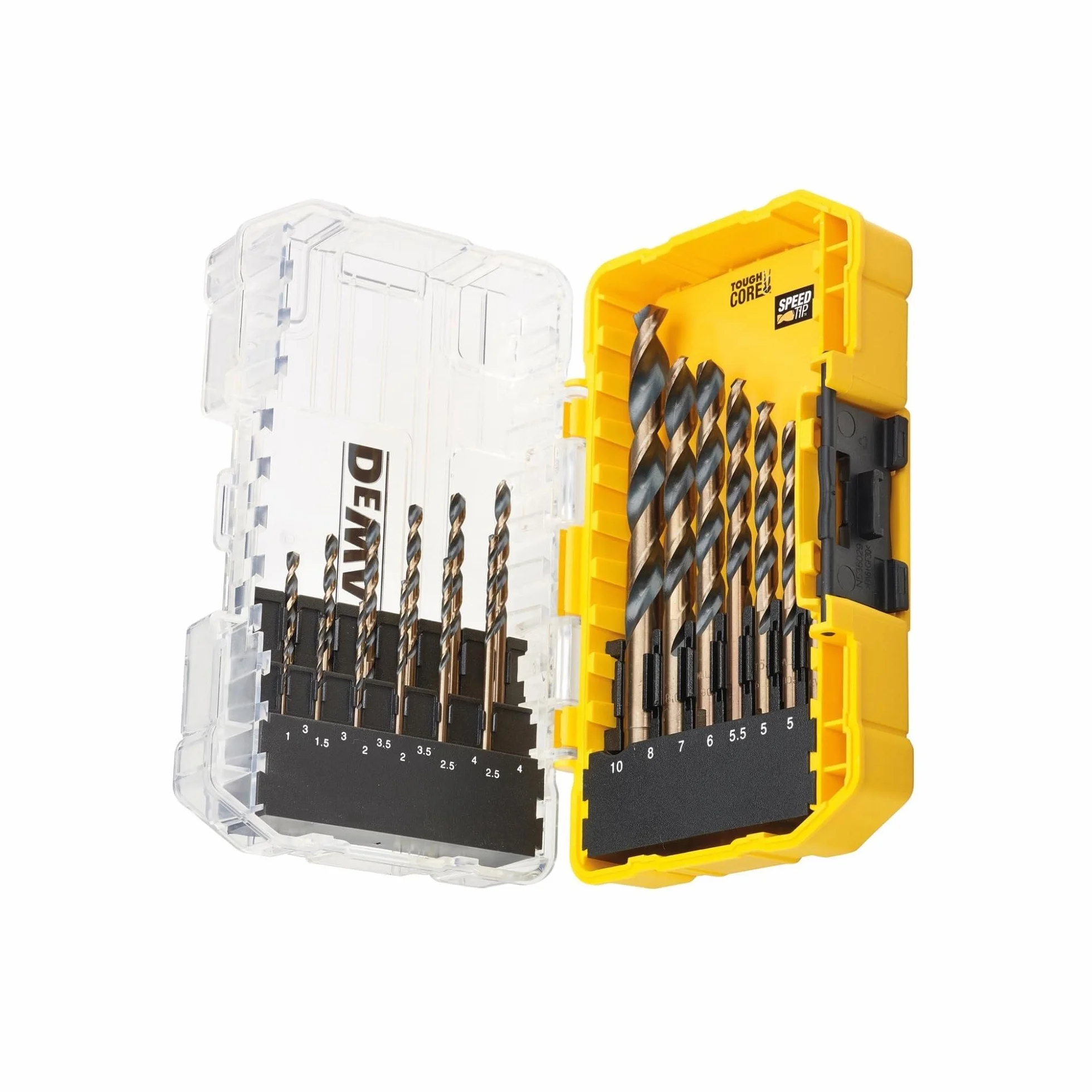 DeWalt DT70728-QZ Coffret 19 Forets Noir/Jaune Pour Perceuse-Visseuse