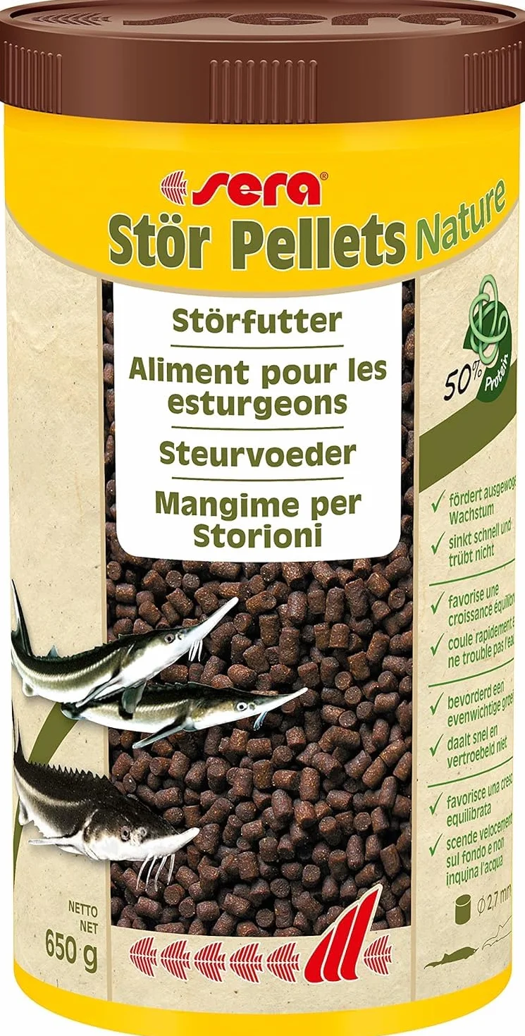 Sera Nourriture pour Poissons Sterletfutter 1 L