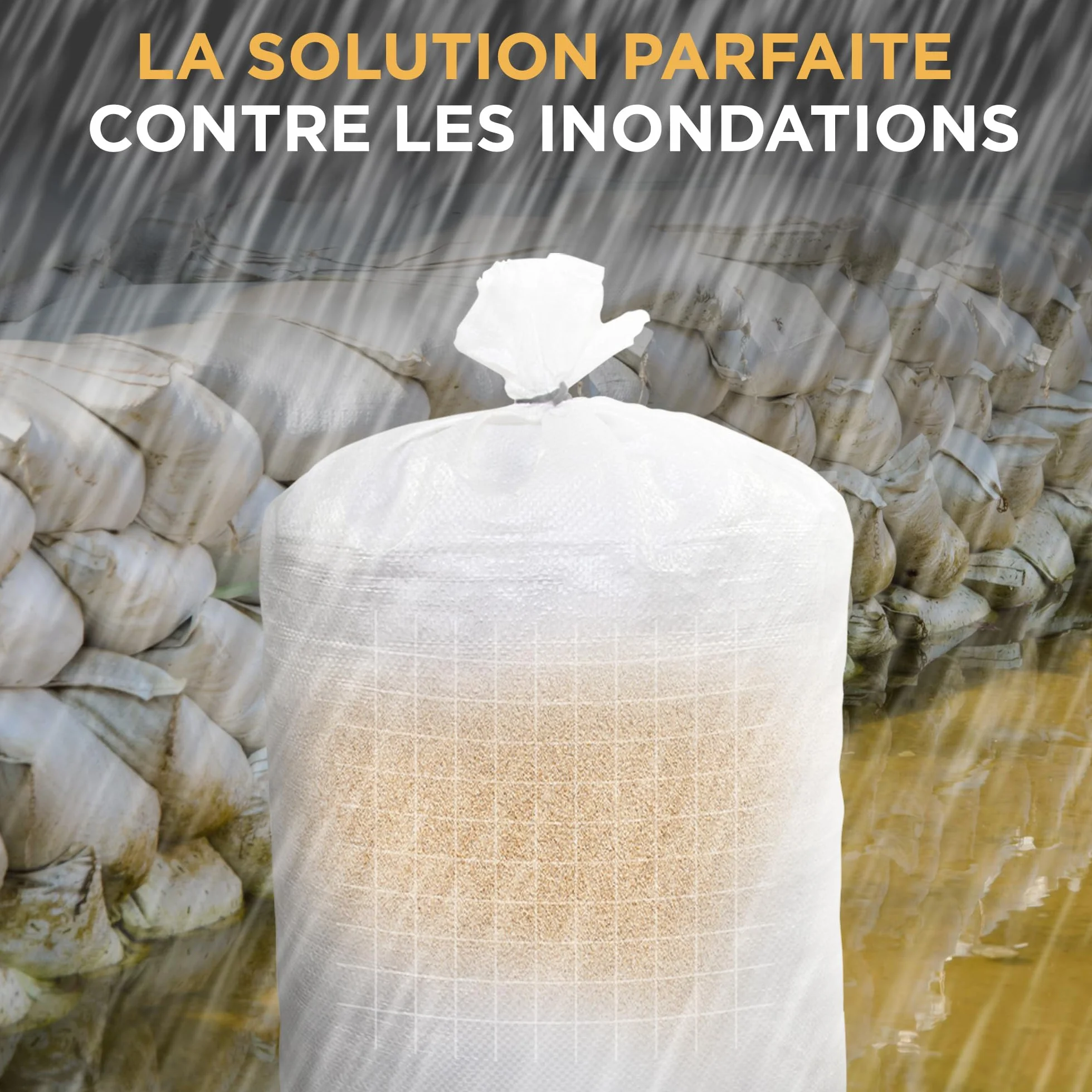 Sac à Gravats 40 x 60 cm 20 kg Polypropylène 20 Unités