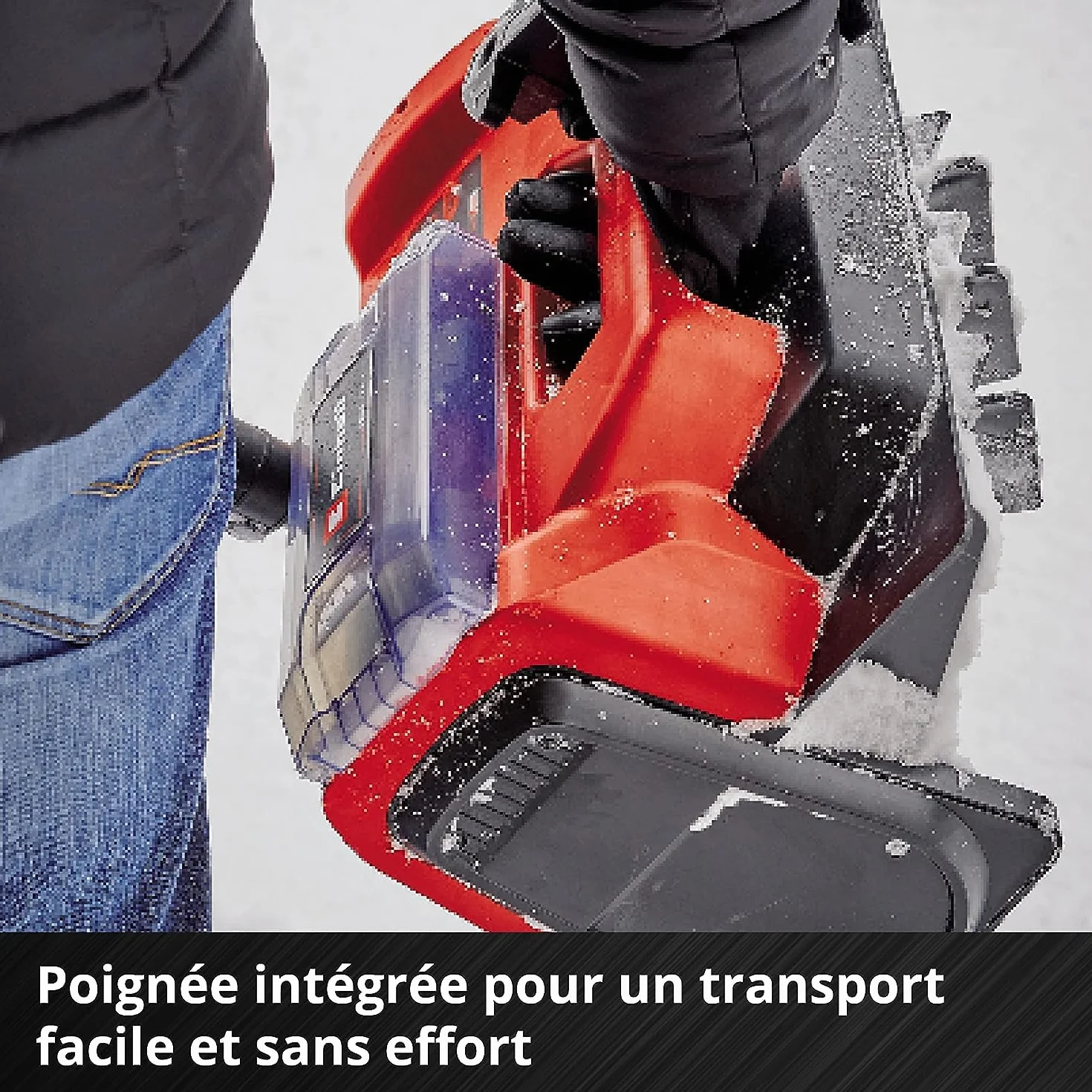 Einhell Fraise à Neige sans Fil GE-St 36/40 Li E-Solo Power X-Change 36 V 40 cm